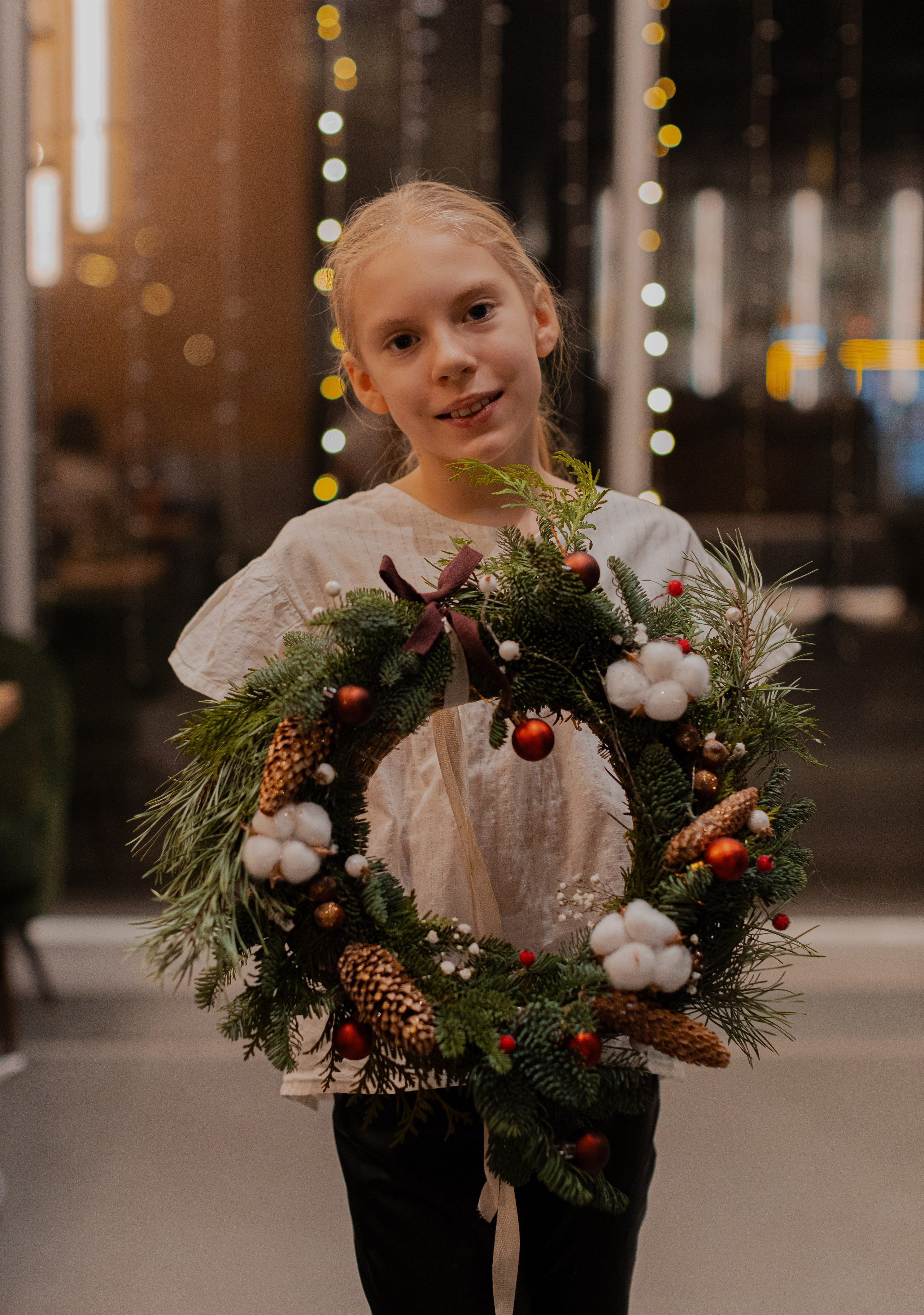 Мк Новогодний Венок. Анастасия Ракчеева Художник