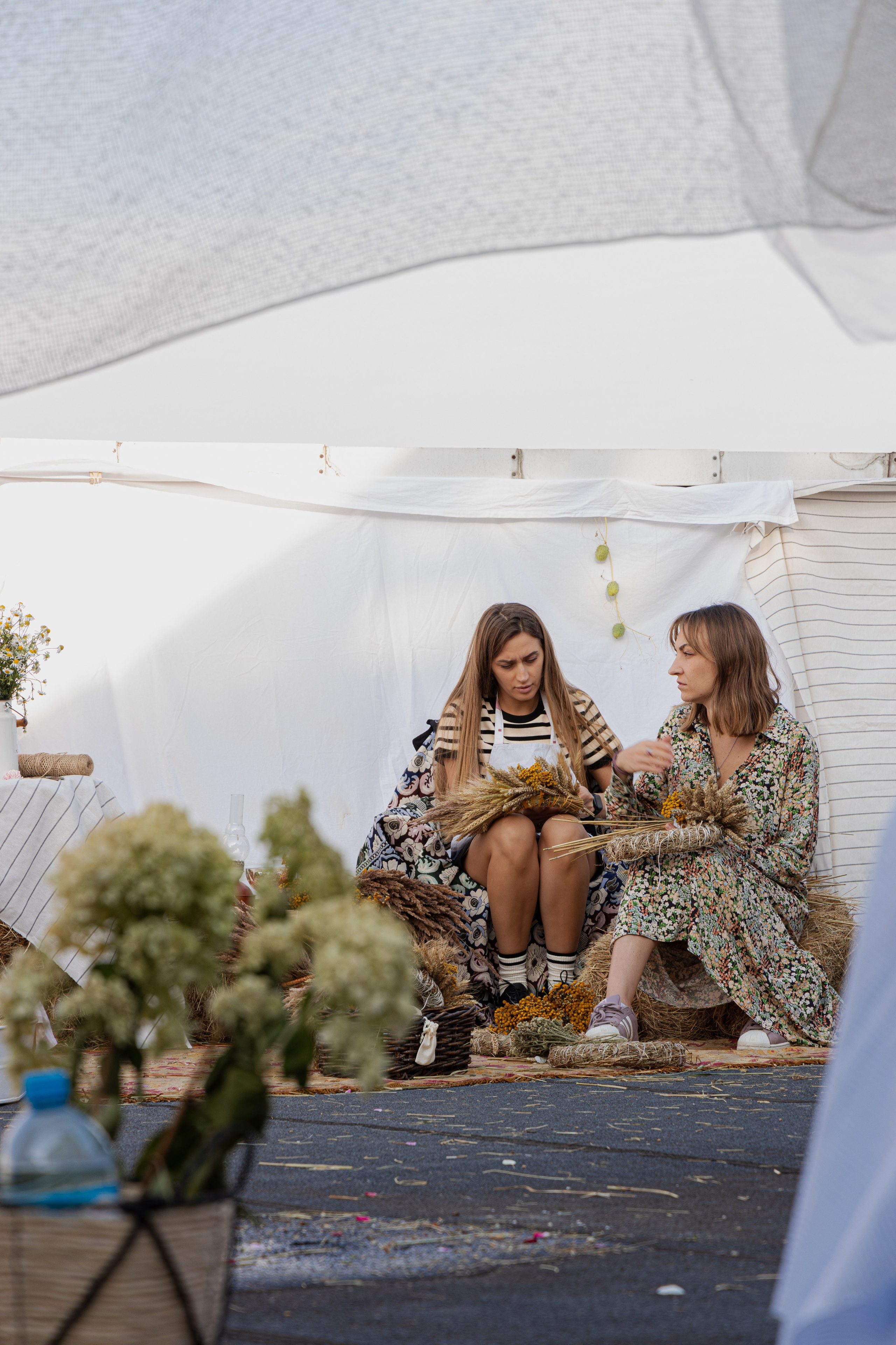 МК Осенний венок (локация на крыше). Анастасия Ракчеева Художник