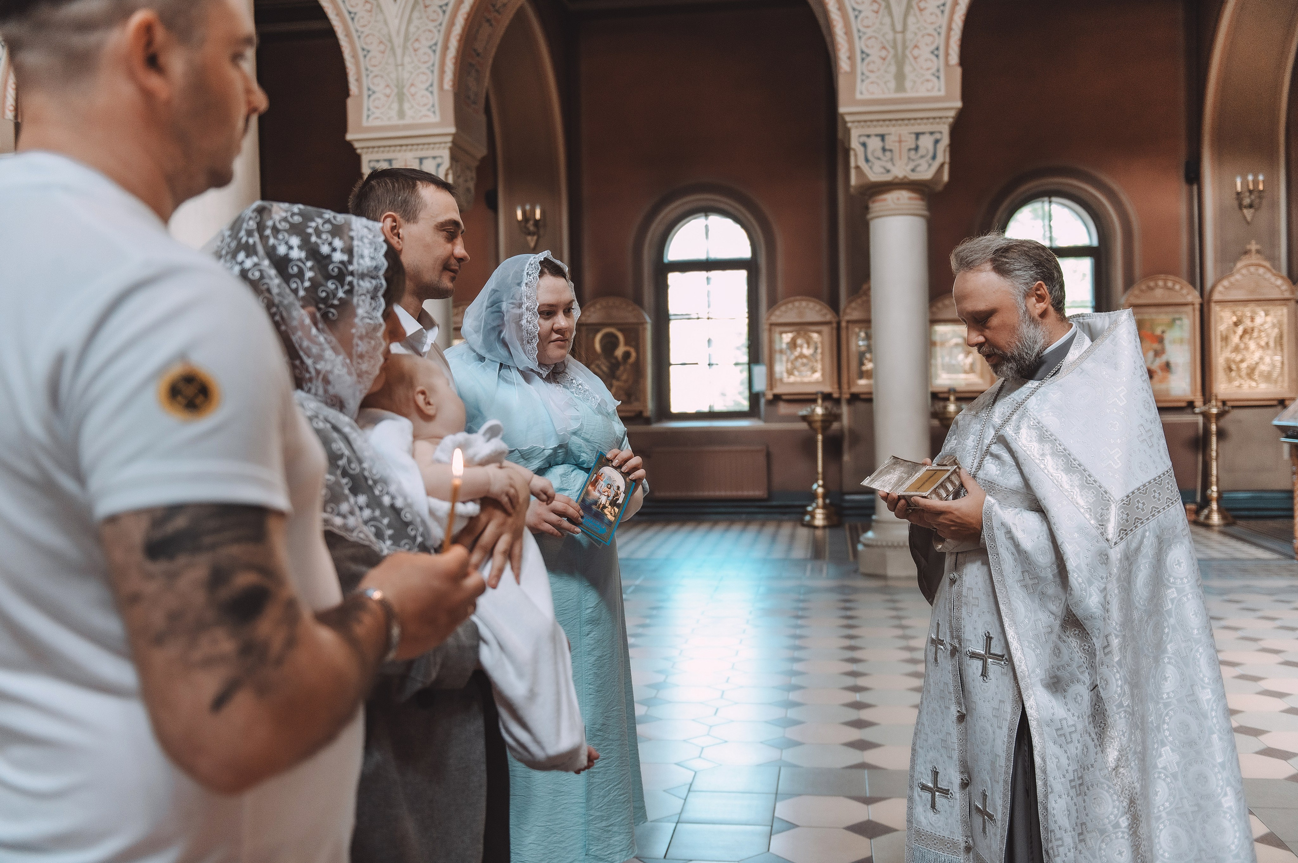 Крещение. Святослава. Свадебный и семейный фотограф в Санкт-Петербурге — Мария Черепанова