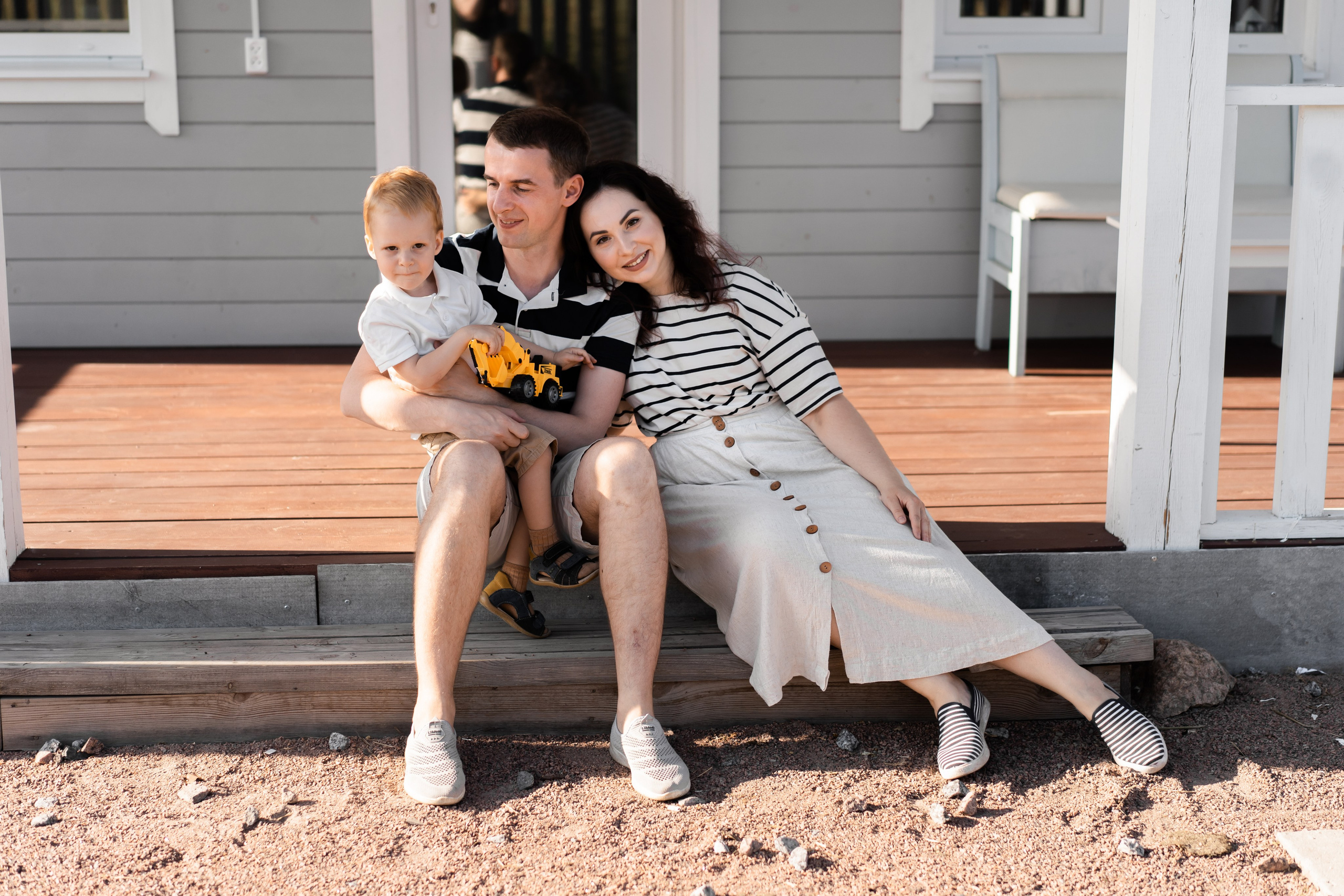 День на даче. Семейный и детский фотограф в Санкт-Петербурге Дарина Герчиу