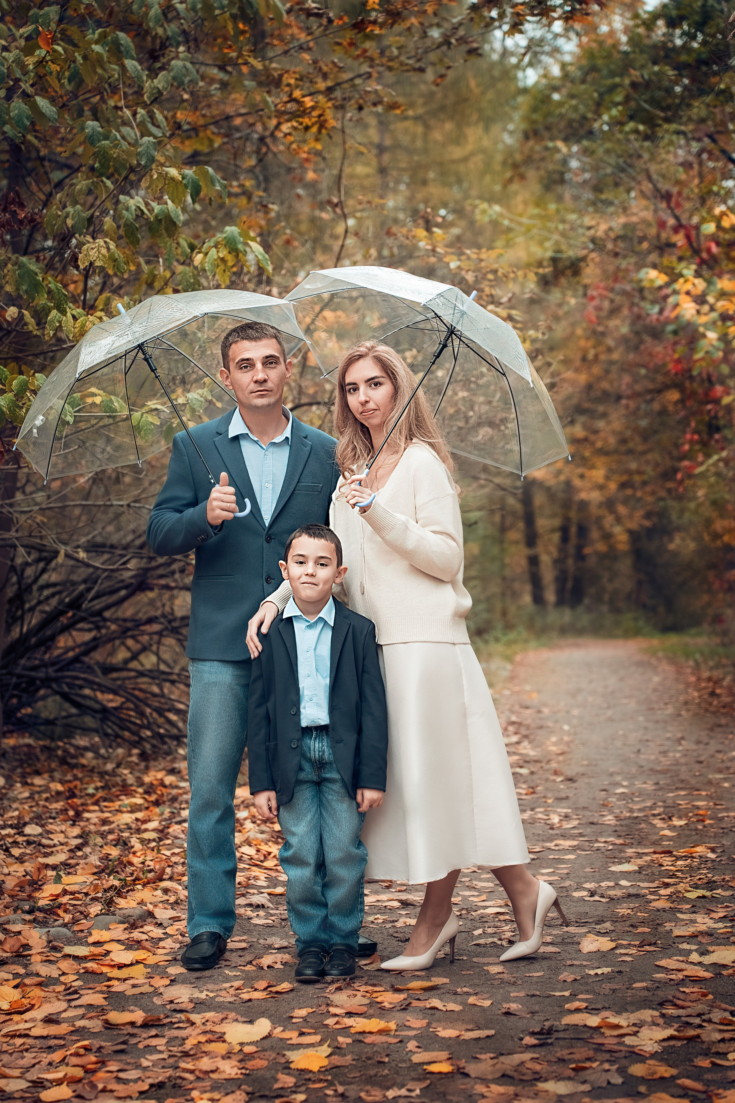 Семейный фотограф в Москве | Фотосессия семьи с детьми Юлия, Дмитрий и Костя