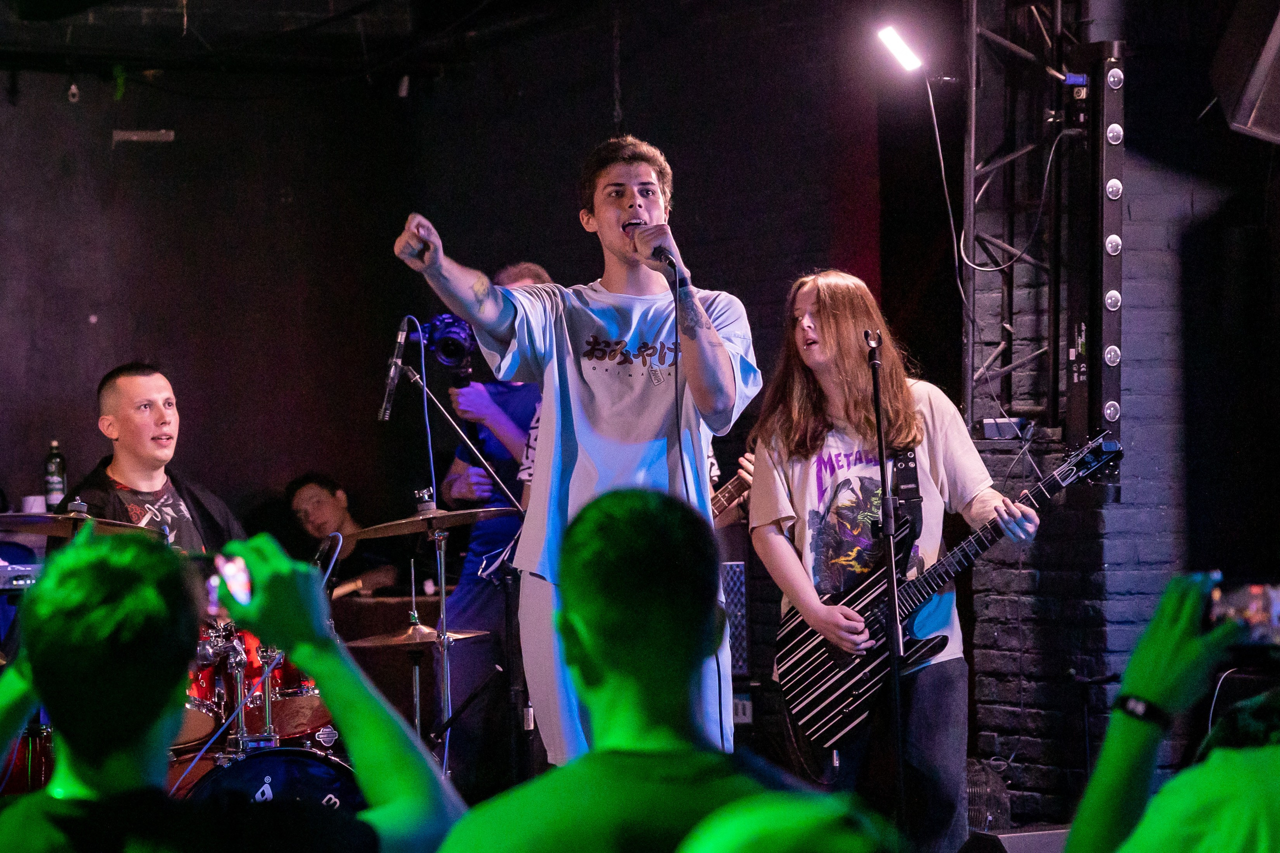 Концерт «Не Школа Барабанов» в Клубе «SOVA». Фотограф Владимир Охрименко