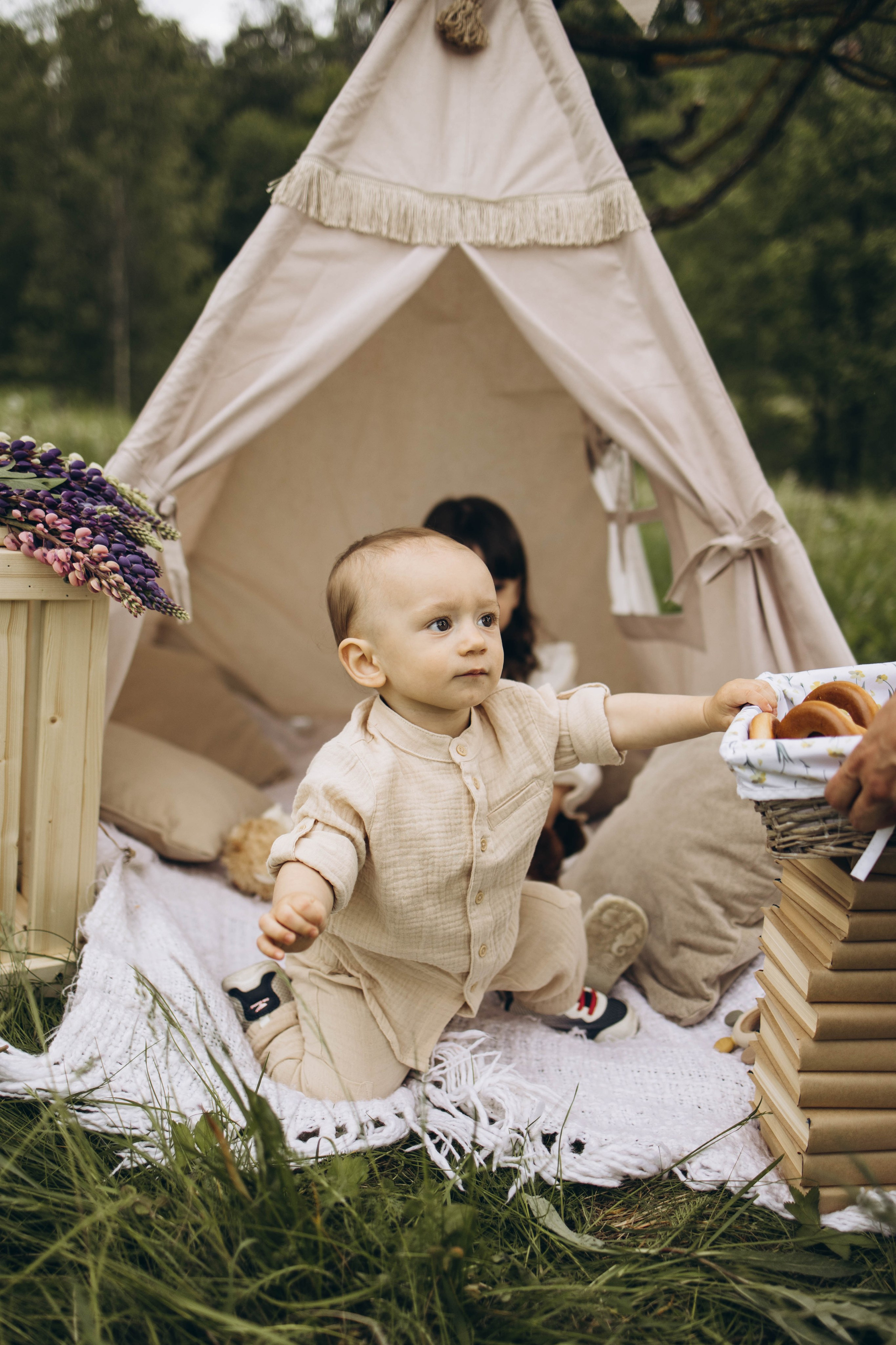 Маша, Женя, Ариана и Мирон. Семейный фотограф в Москве Виктория Ястребинская