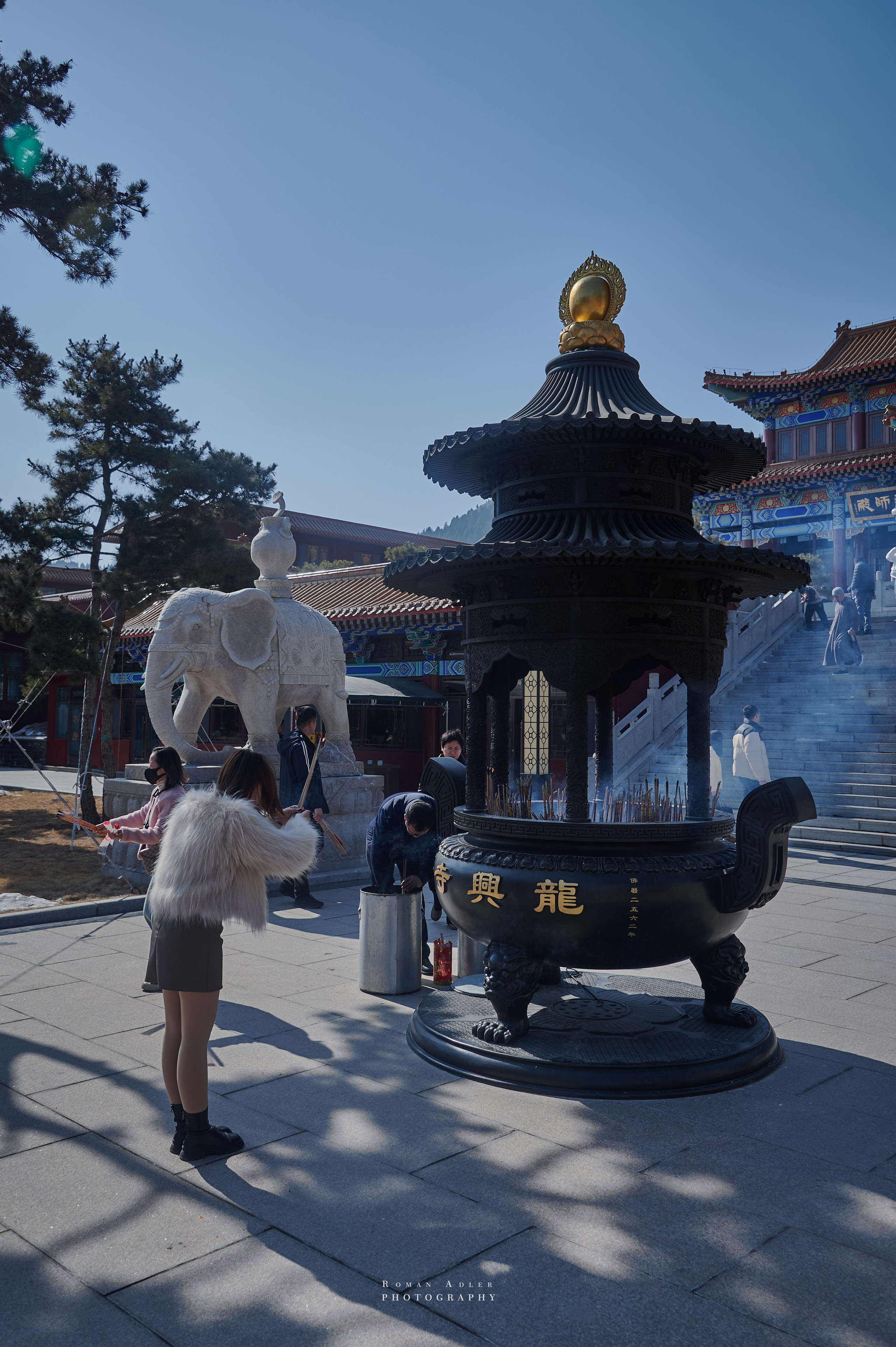 Храм Гуанфу (Процветания). Цинчжоу. Фотограф Роман Адлер