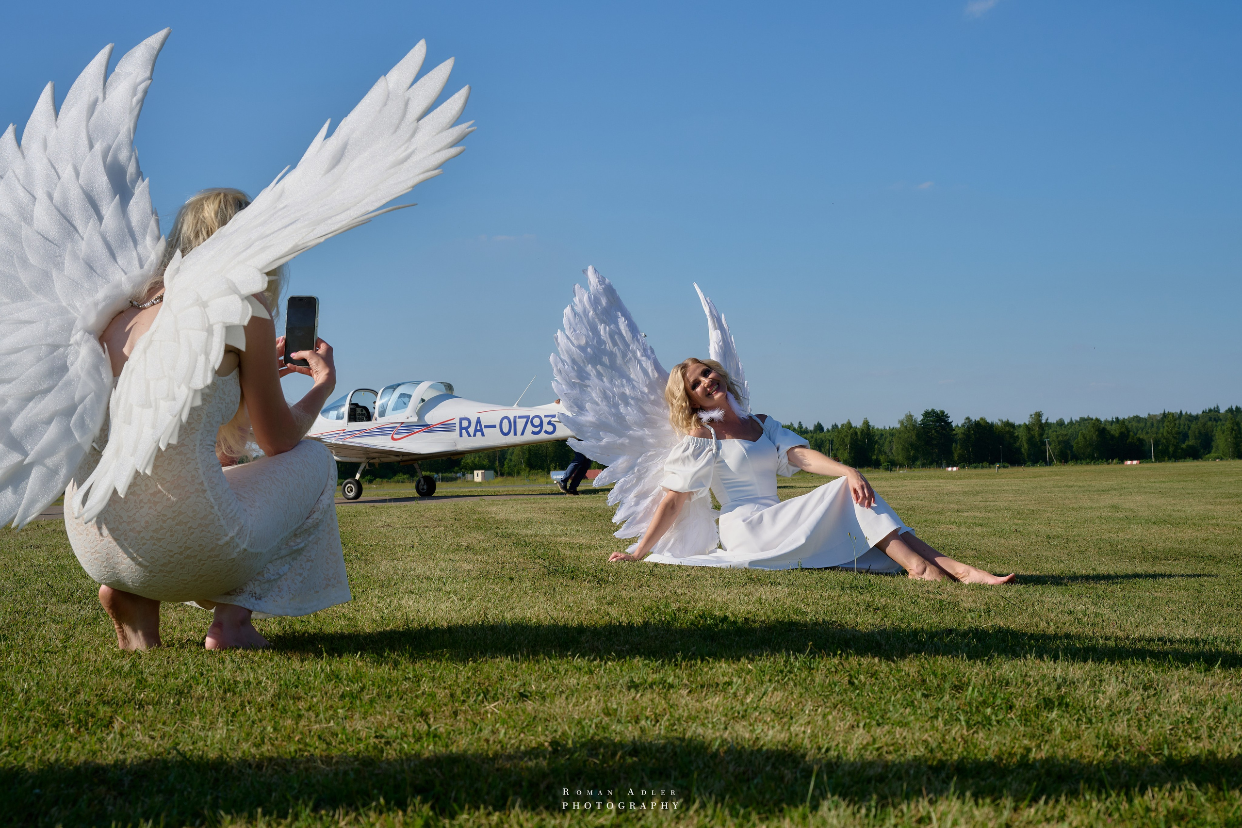 Ангелы ТОП Стюардесс. Фотограф Роман Адлер