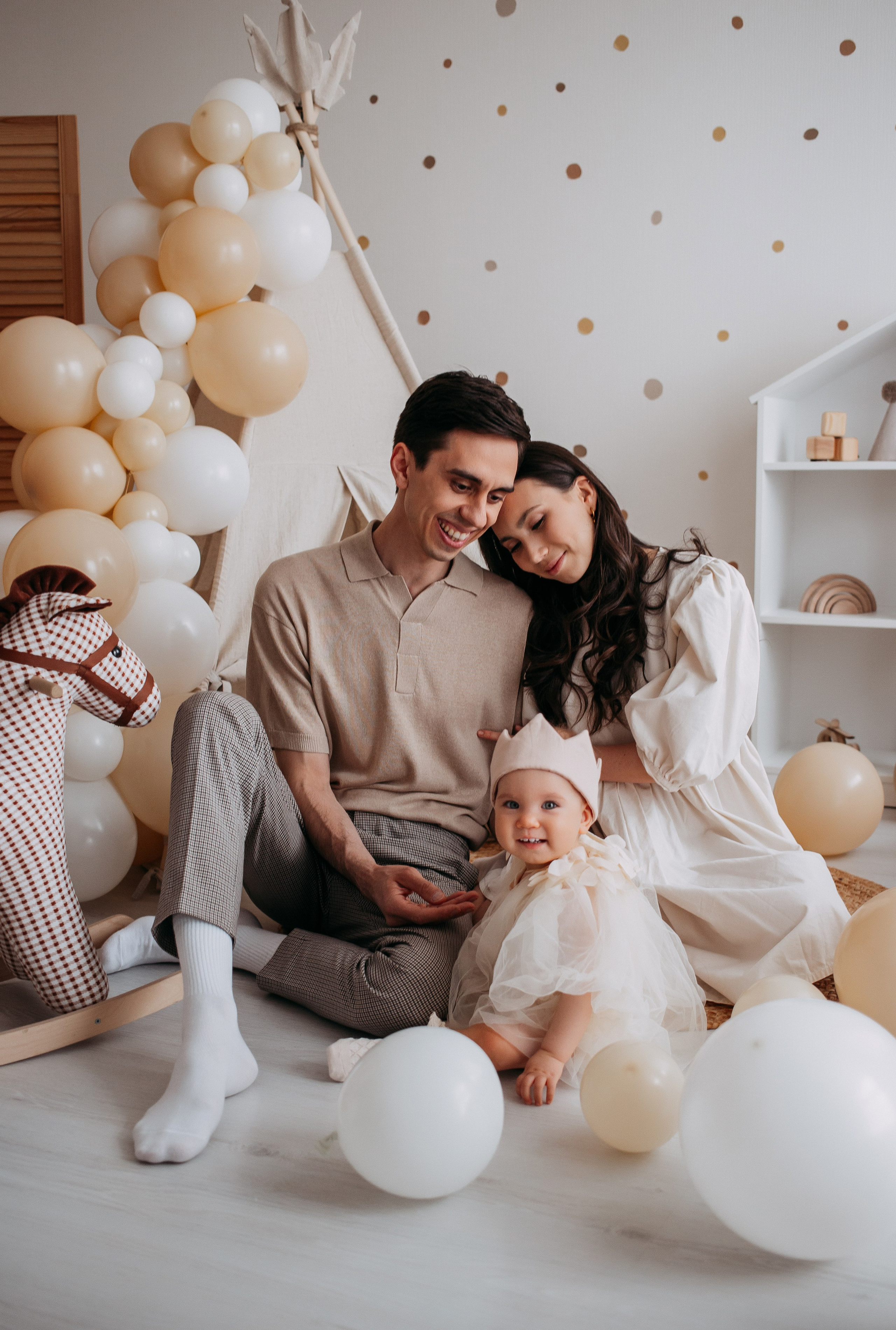 Мирочке 1 годик. Фотограф в Санкт-Петербурге Гарипова Валерия