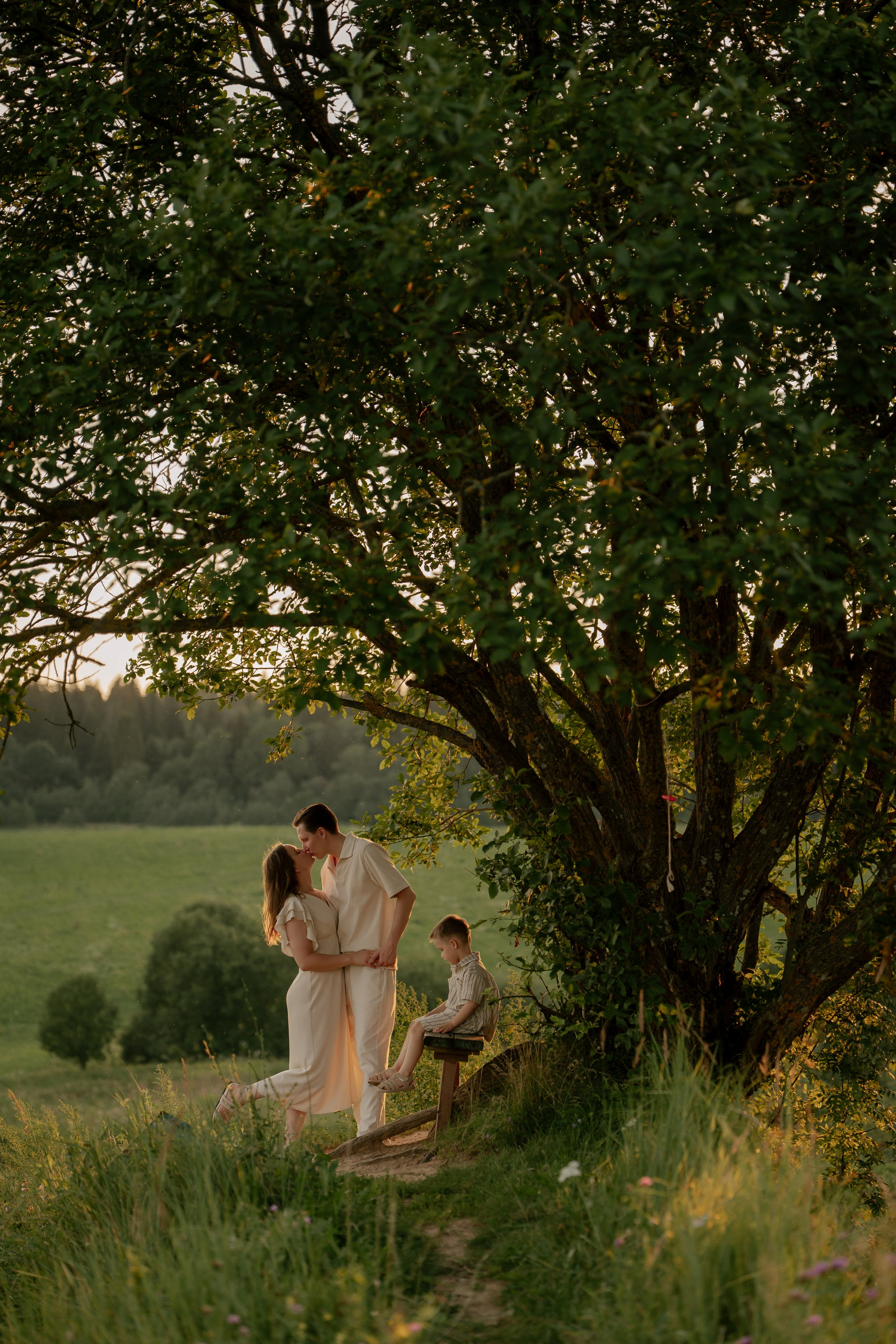 На закате. Свадебный и семейный фотограф в Москве и Красногорске — живые кадры | Анастасия Тихонова