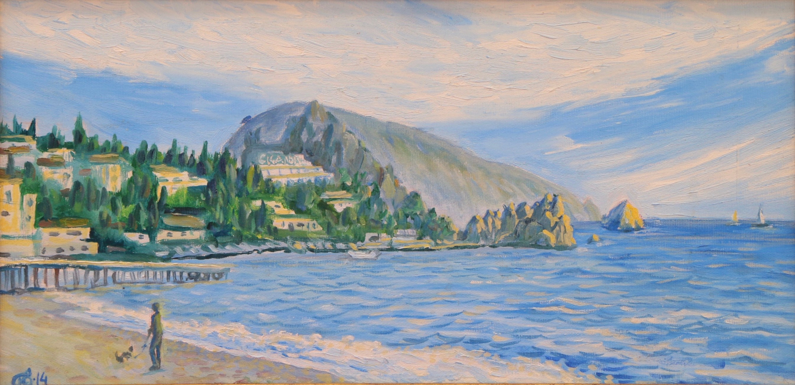 Морские пейзажи. Продажа картин маслом на холсте в г. Ялта