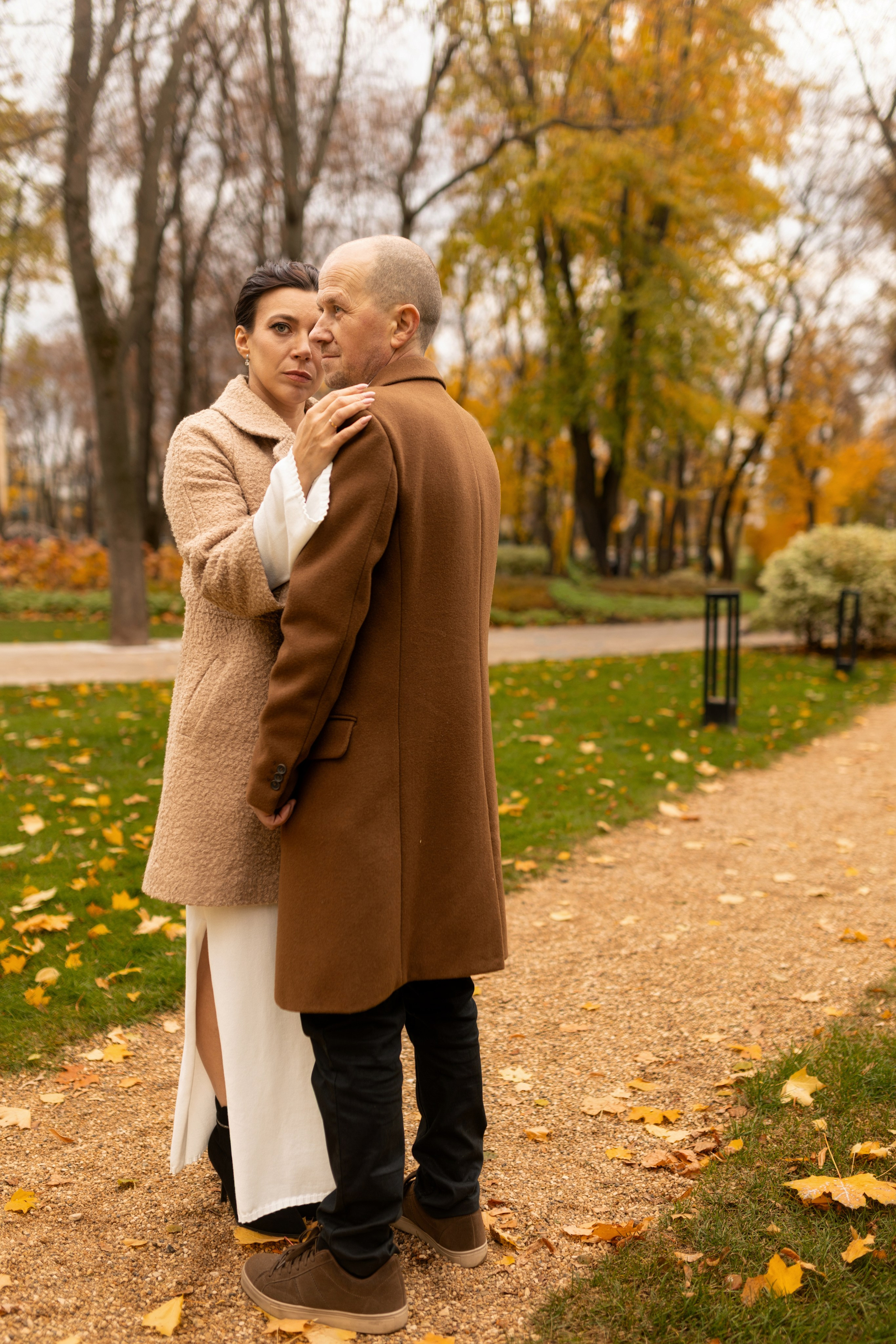 Алексей и Евгения. Свадебная прогулка в позднем октябре. Дмитрий Шульгин, портретный фотограф в Воронеже