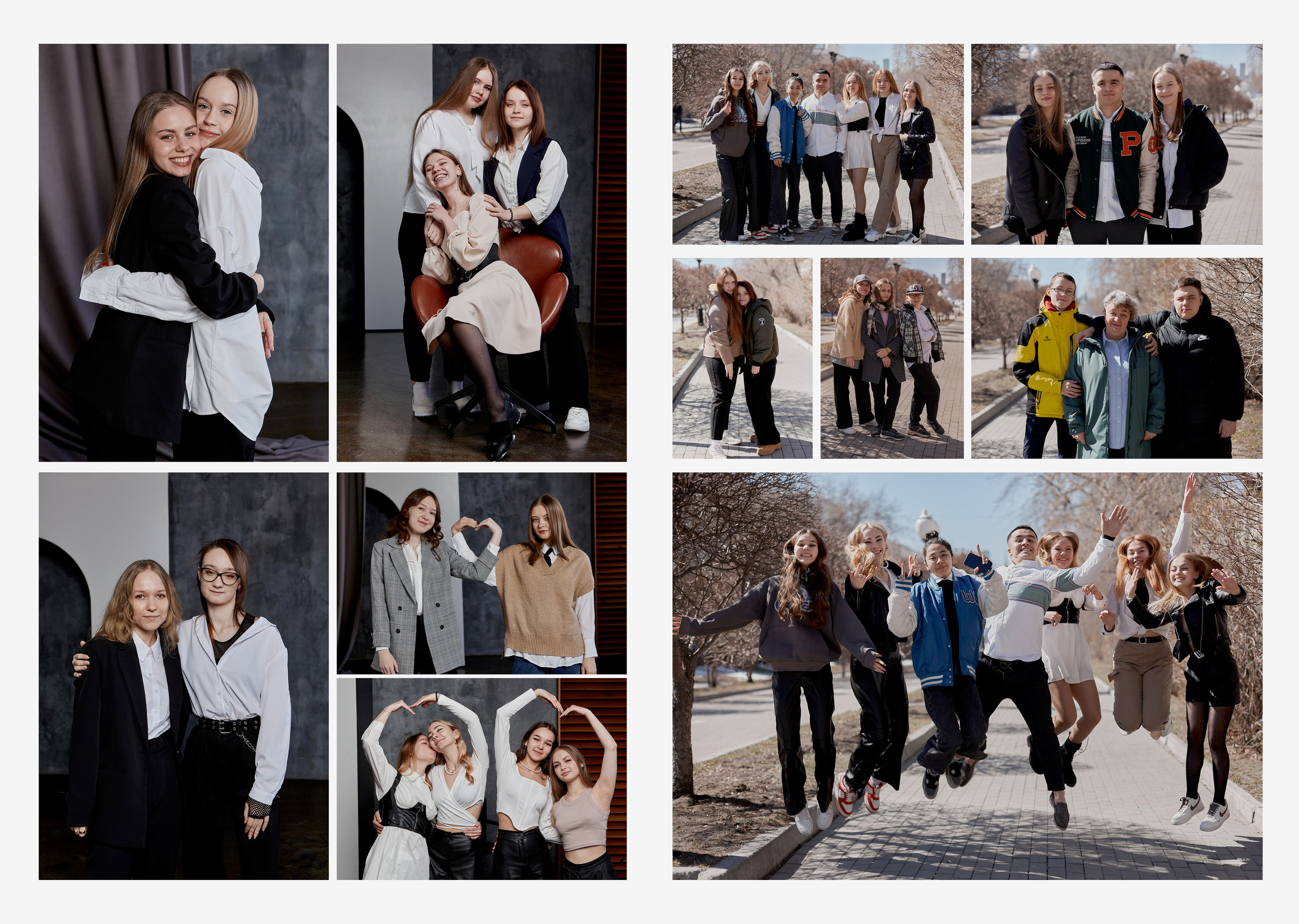 Выпускные фотокниги. Фотограф Анна Рублева