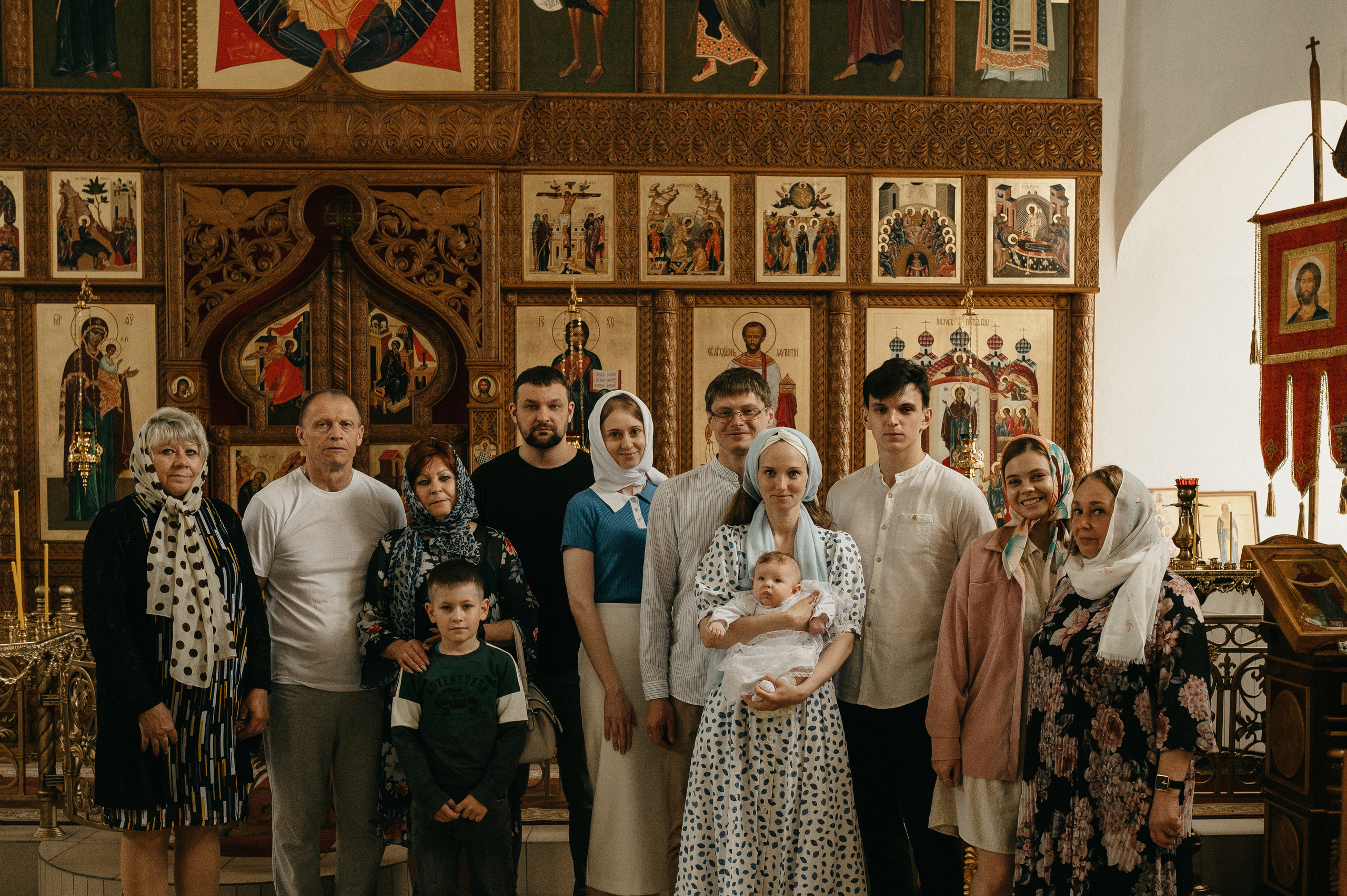 Крестины Варвары. Семейный фотограф в Новомосковске, Туле и Москве Ольга Бубликова