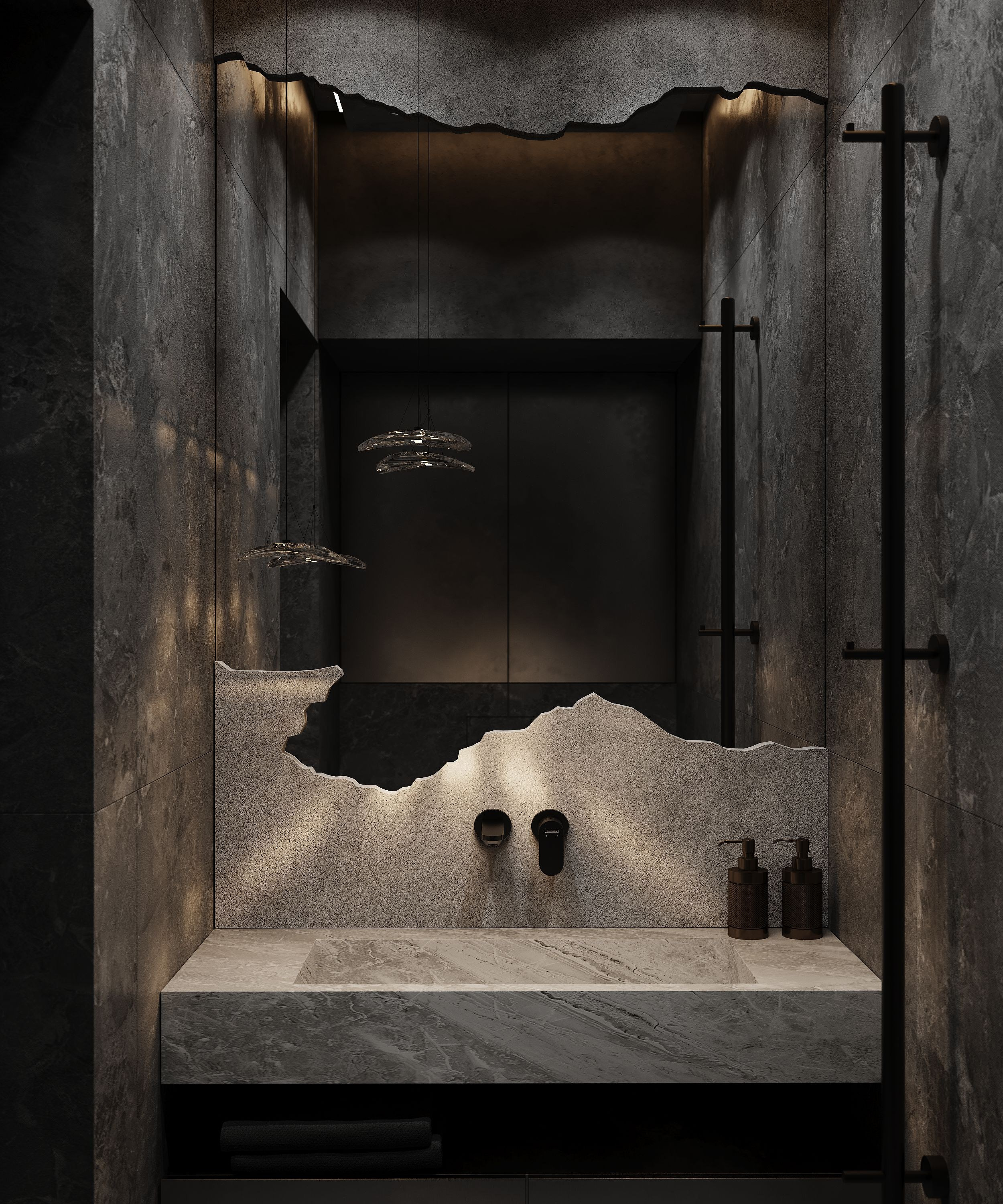 Санузел 2,8 м². Дизайнер интерьера Еремина Юлия