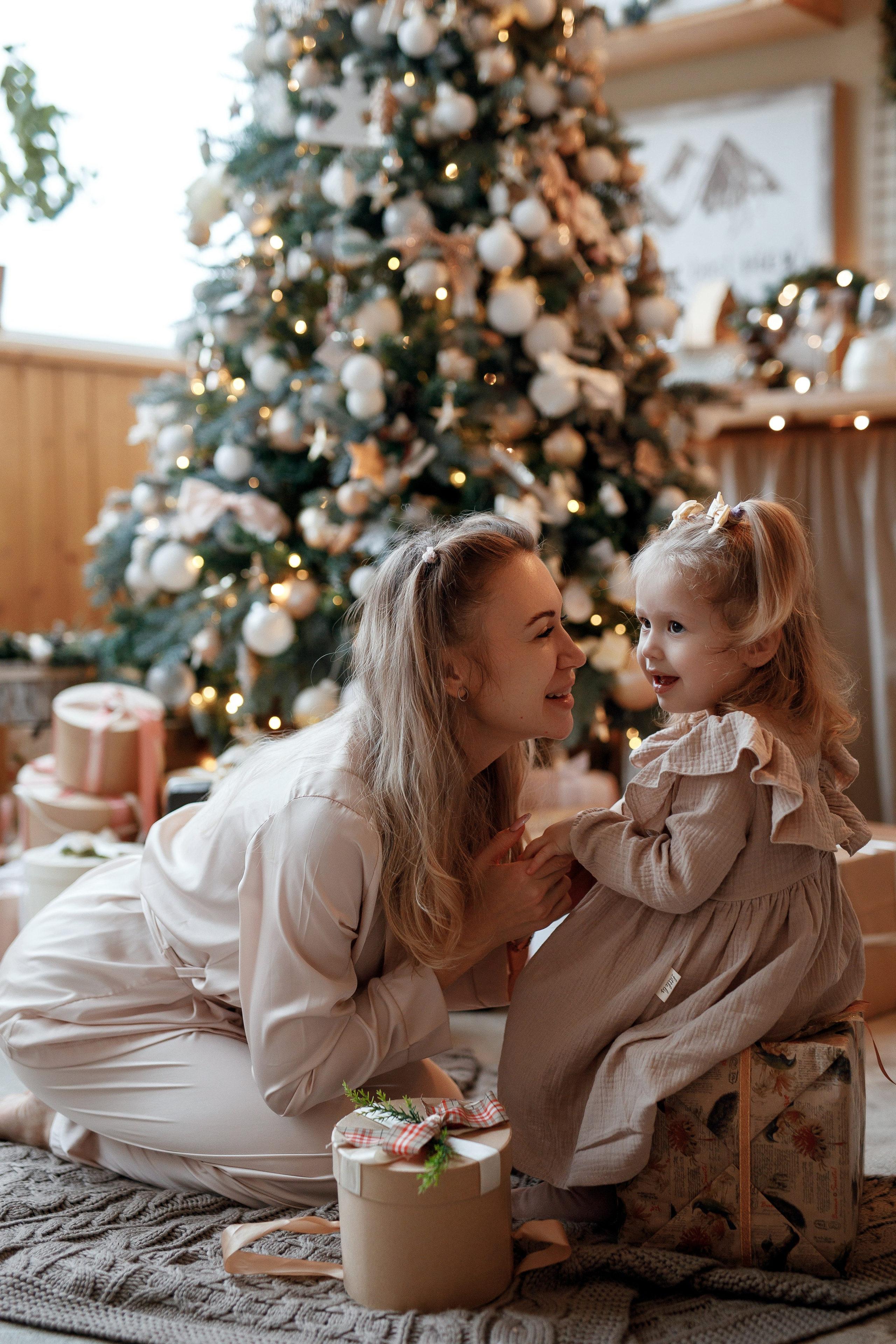 Новогодние фотосессии в СПб. Семейный фотограф Карина Маффи