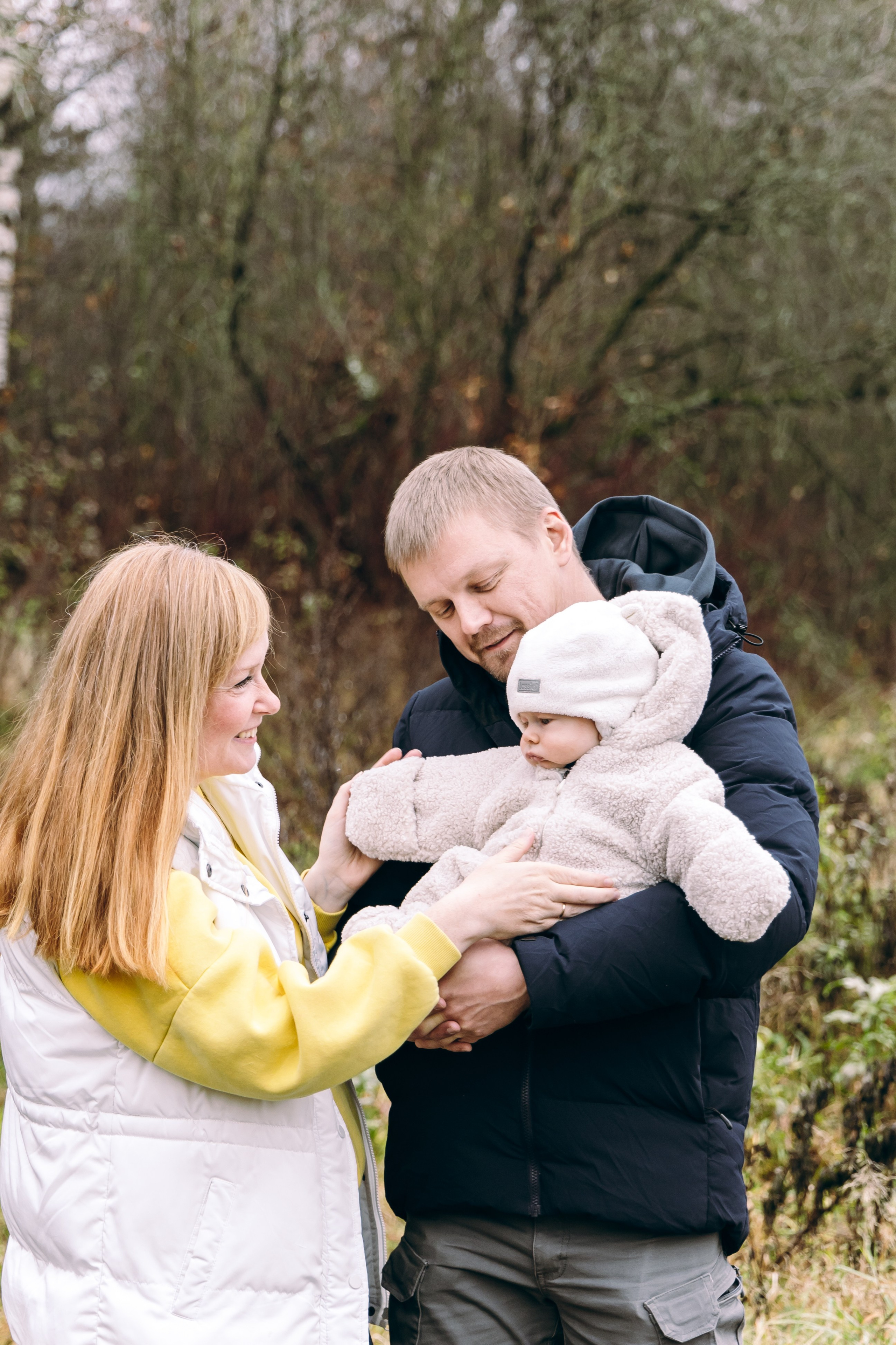 Осенние зарисовки с Сергеем, Татьяной и Сашей. Детский и семейный фотограф Афанасьева Ольга. Санкт-Петербург