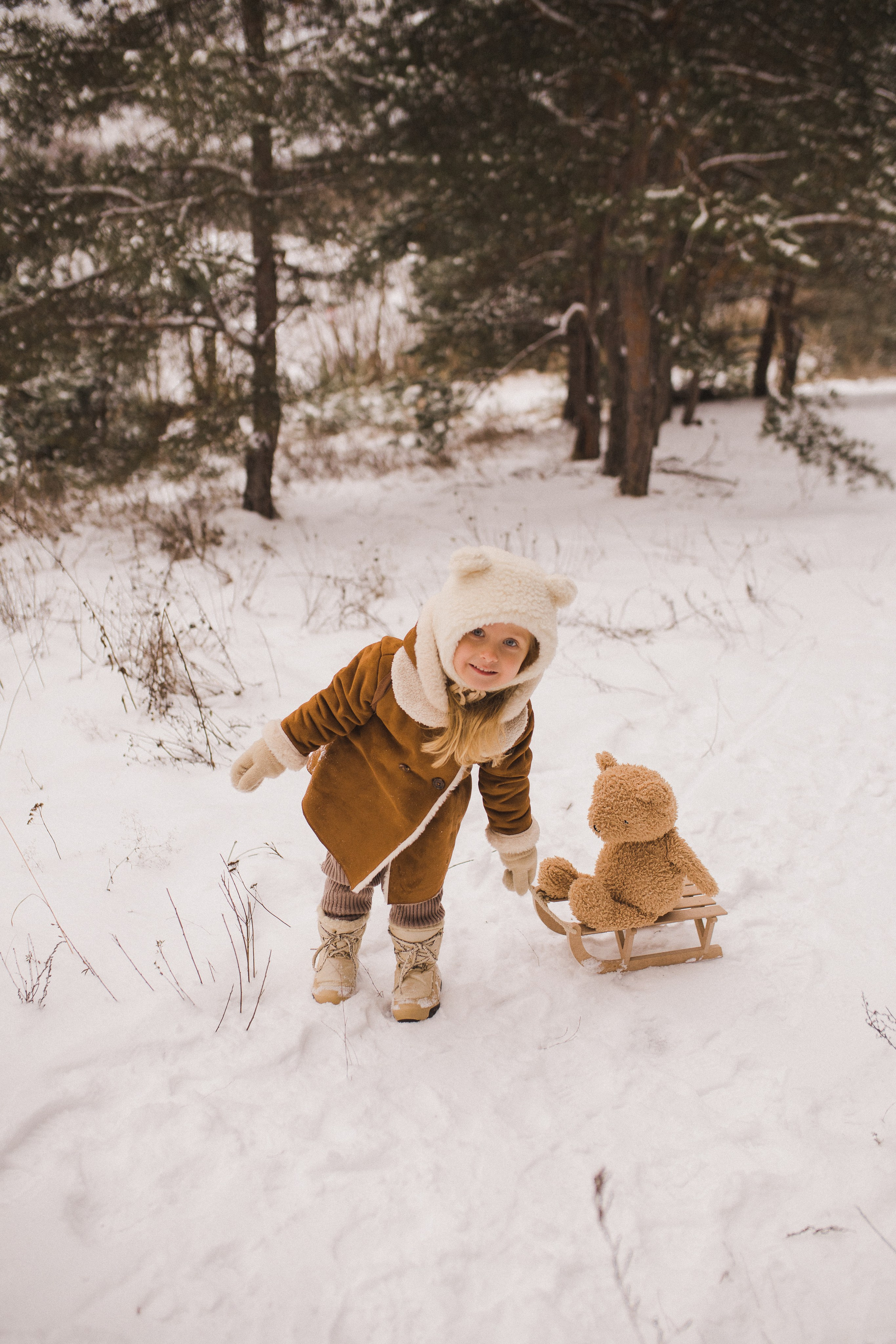 Зимние Даша и Кирюшка. Свадебный и семейный фотограф в Белгороде Евгения Курочкина