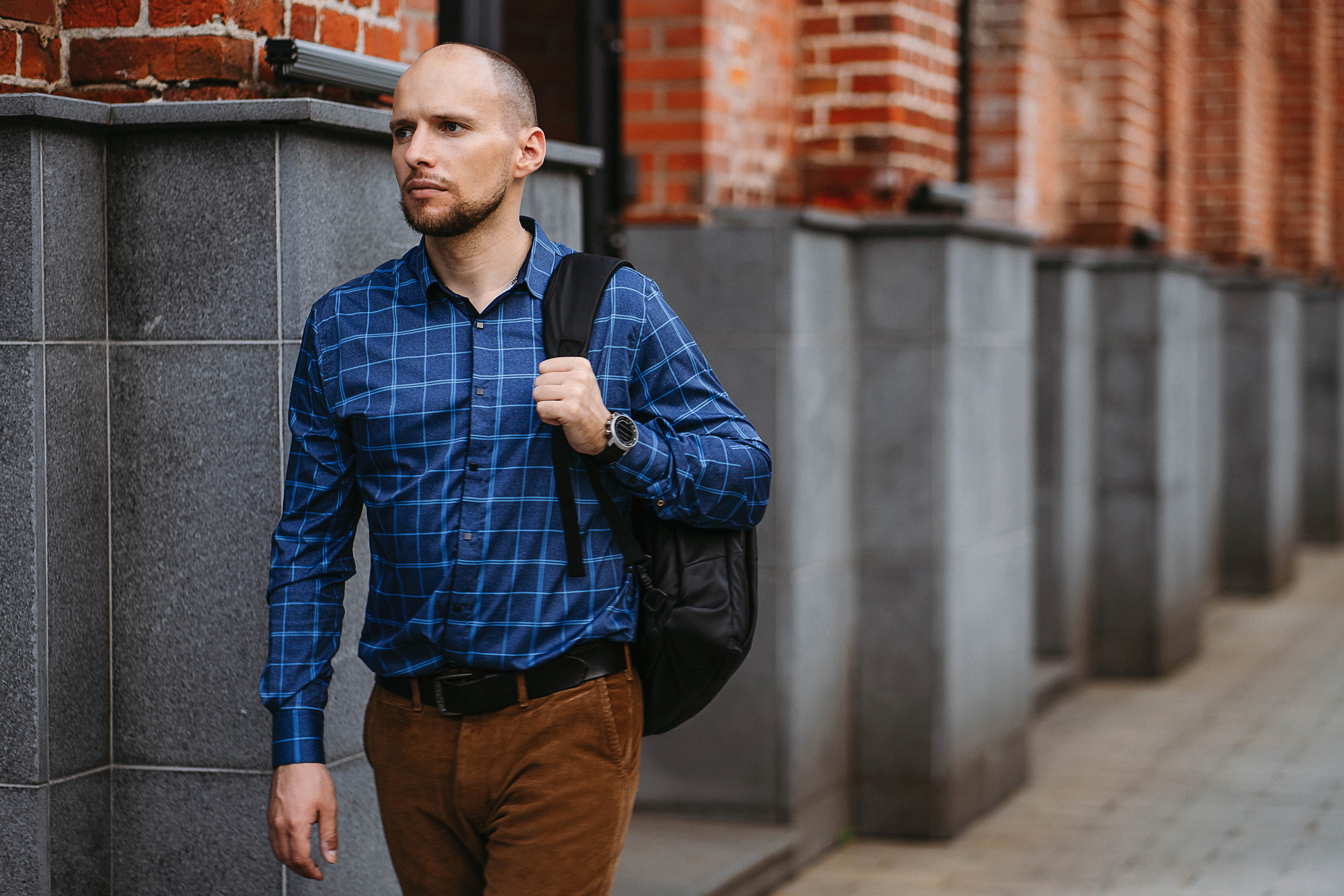 Портретная бизнес фотосессия для Василия на заводе Арма, Москва, Курская