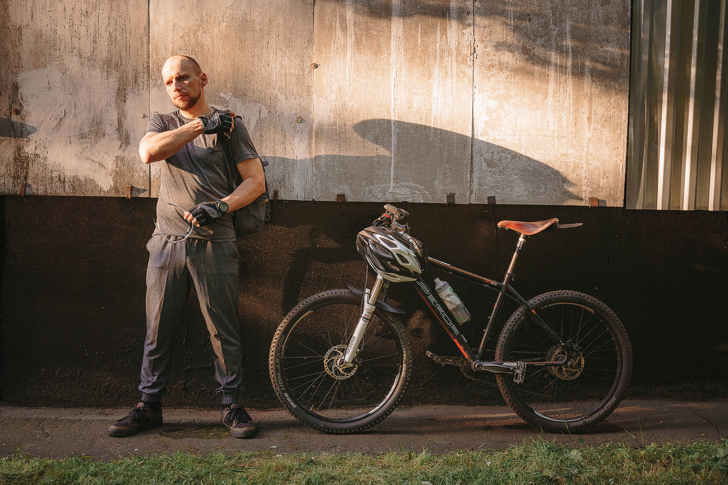 Портретная бизнес фотосессия для Василия на заводе Арма, Москва, Курская