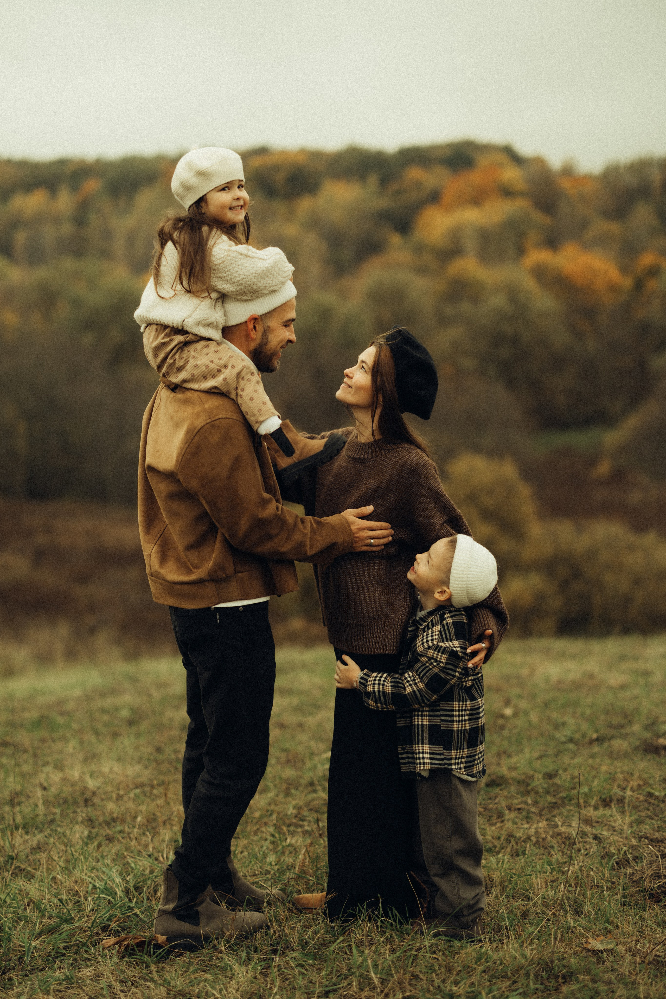Света, Дима, Сара, Лев. Семейный фотограф Оля Гладченко