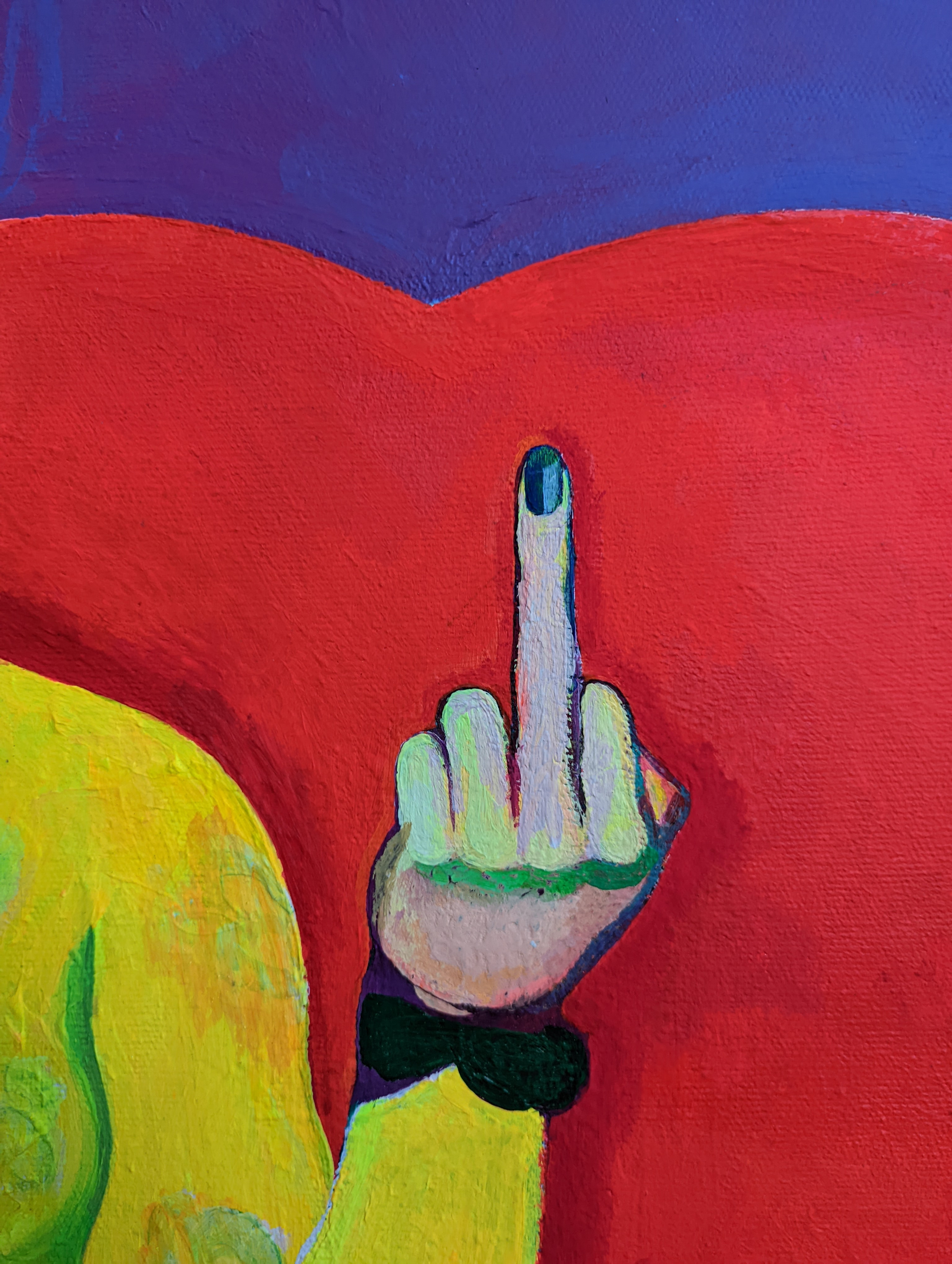 I am free. Ruzanna Teterina artist, St.Petersburg, Russia