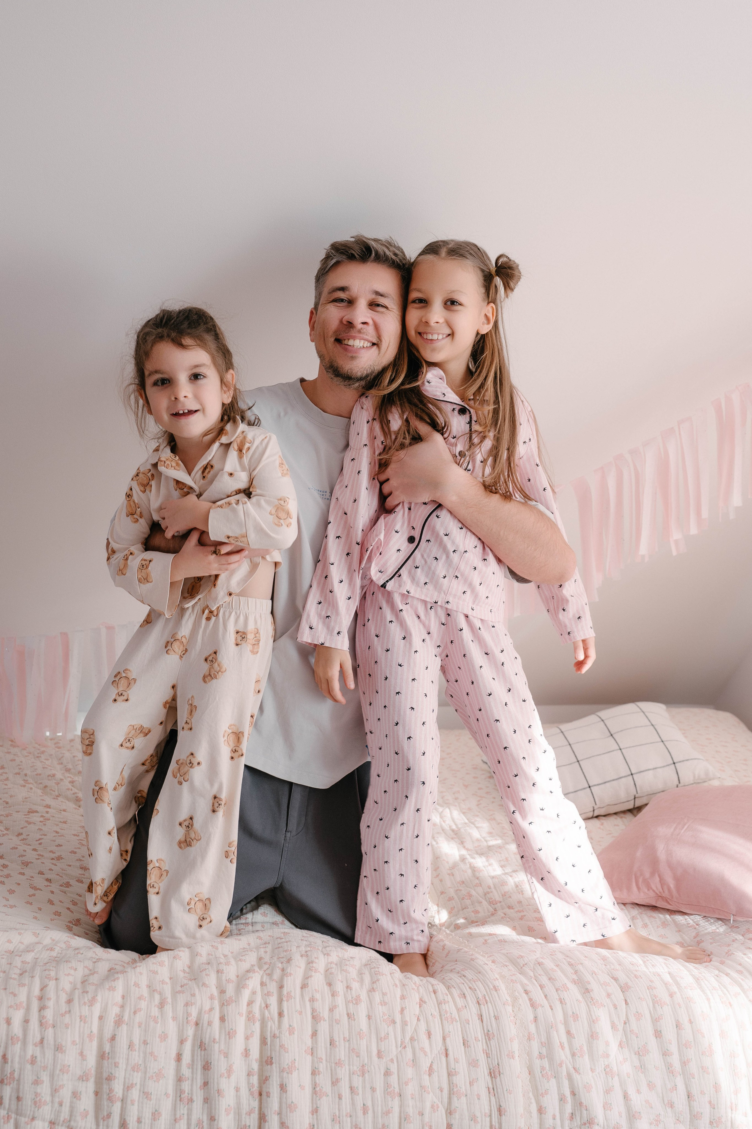 Пижамная вечеринка Варе 9 лет. Свадебный и семейный фотограф в Воронеже Анастасия Бойко