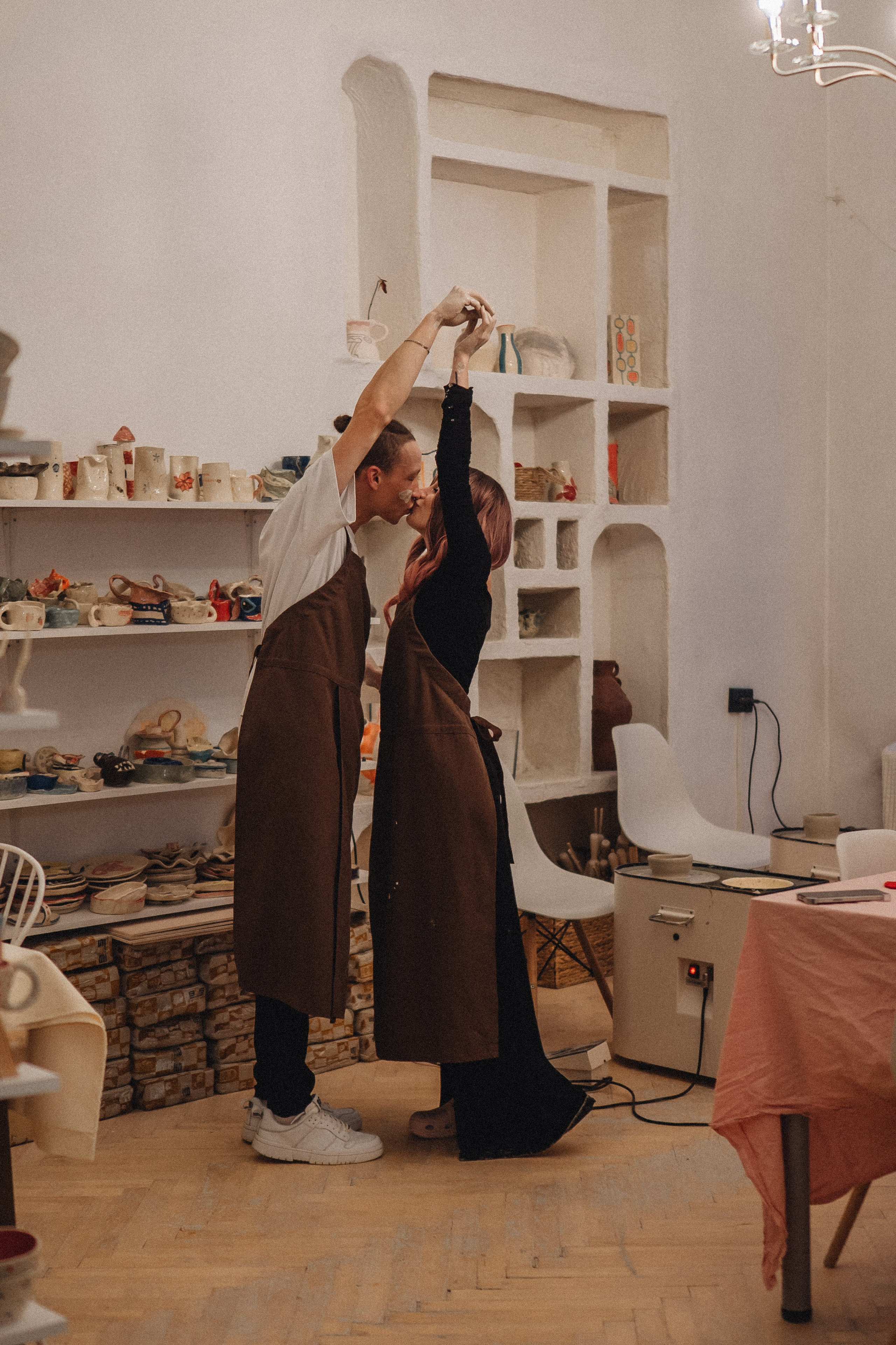 СВИДАНИЕ В ГОНЧАРНОЙ МАСТЕРСКОЙ. Профессиональный фотограф, Санкт-Петербург — Виктория Богомолова