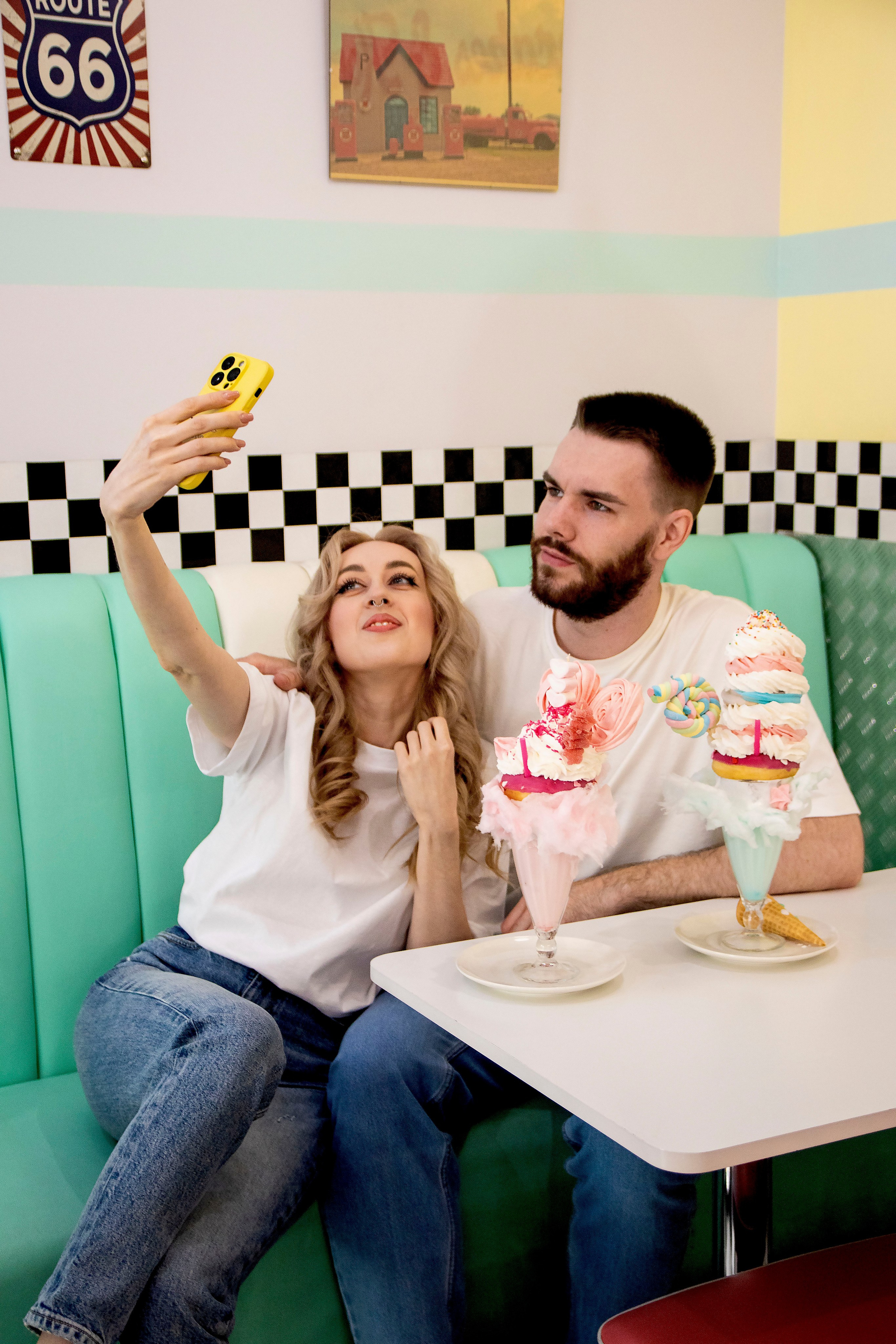 Сладкая история: уютная и атмосферная фотосессия с десертами. Портретный фотограф в Санкт-Петербурге Савельева Ольга