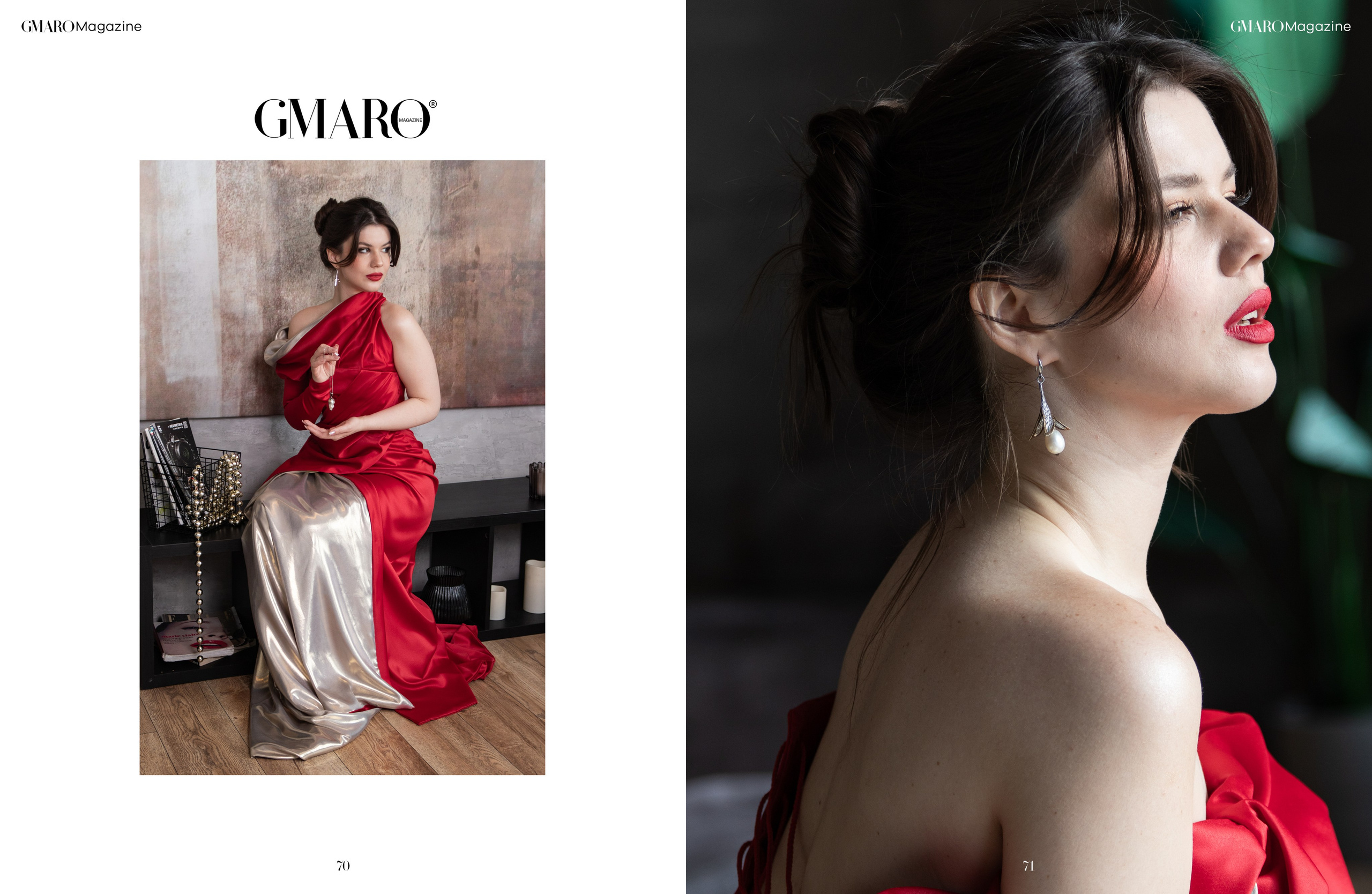 Публикация в журнале GMARO. Портретный фотограф в Санкт-Петербурге Савельева Ольга