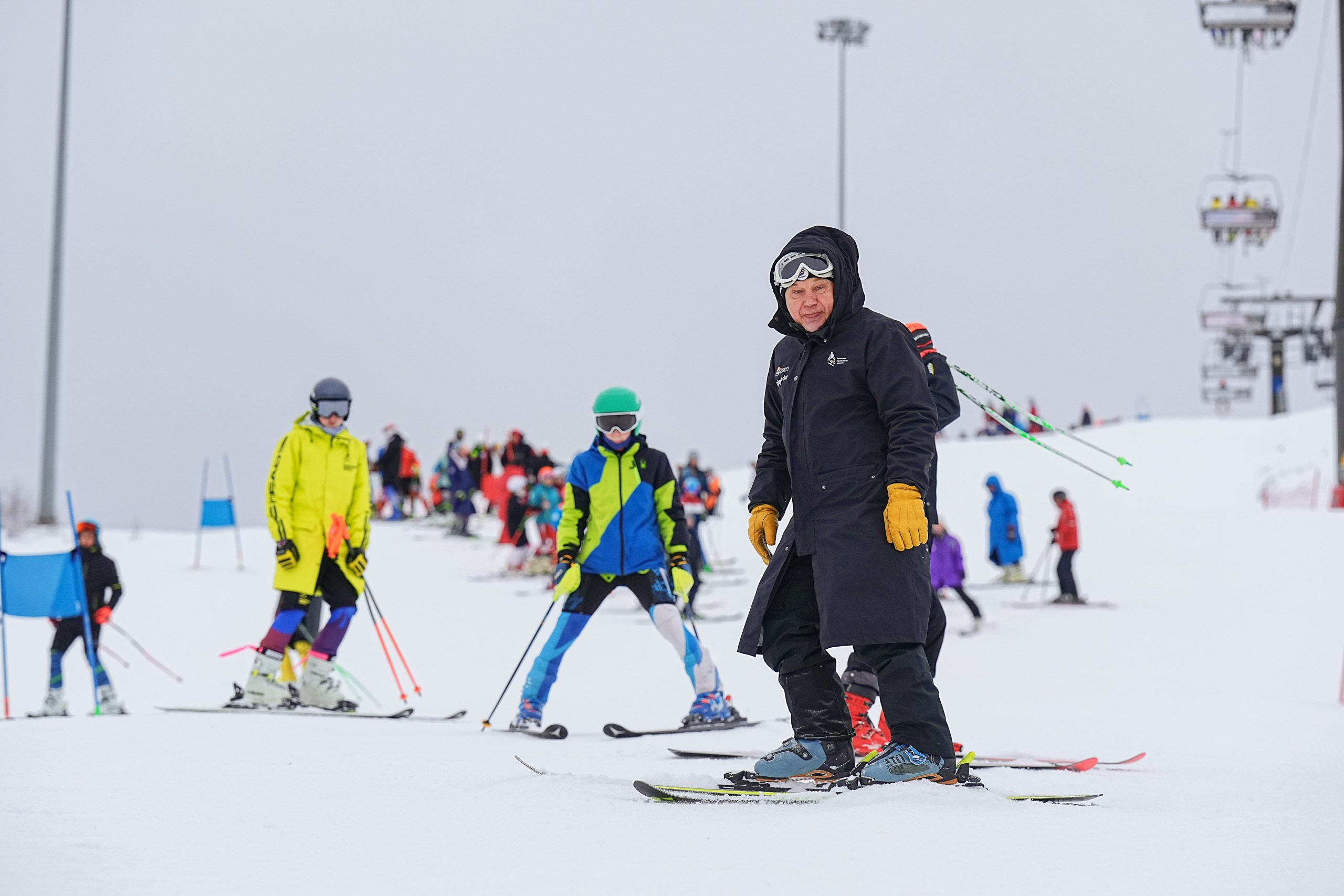 Горные лыжи. Первенство Центрального Федерального Округа. GS U16 Шуколово. Фотограф Студитский Евгений