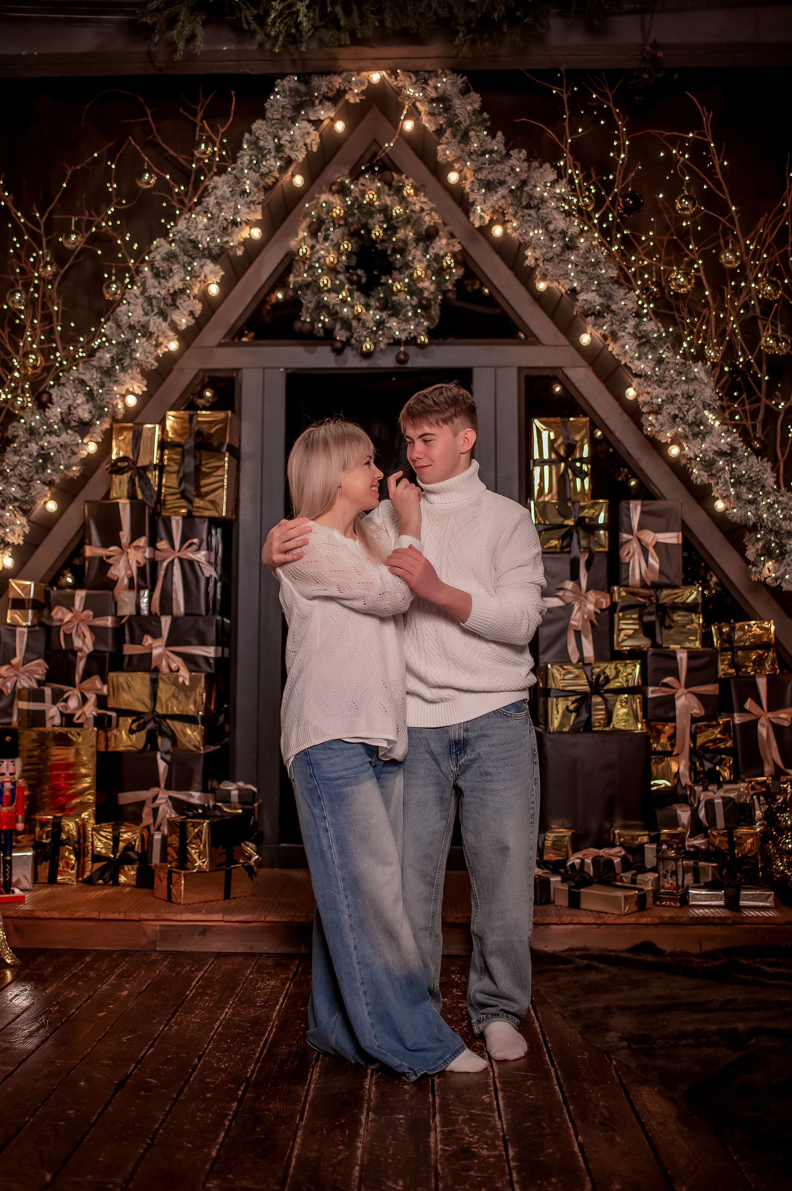 Семейная новогодняя фотосессия в г. Краснодар. Семейный и детский фотограф в Краснодаре Ольга Осинцева