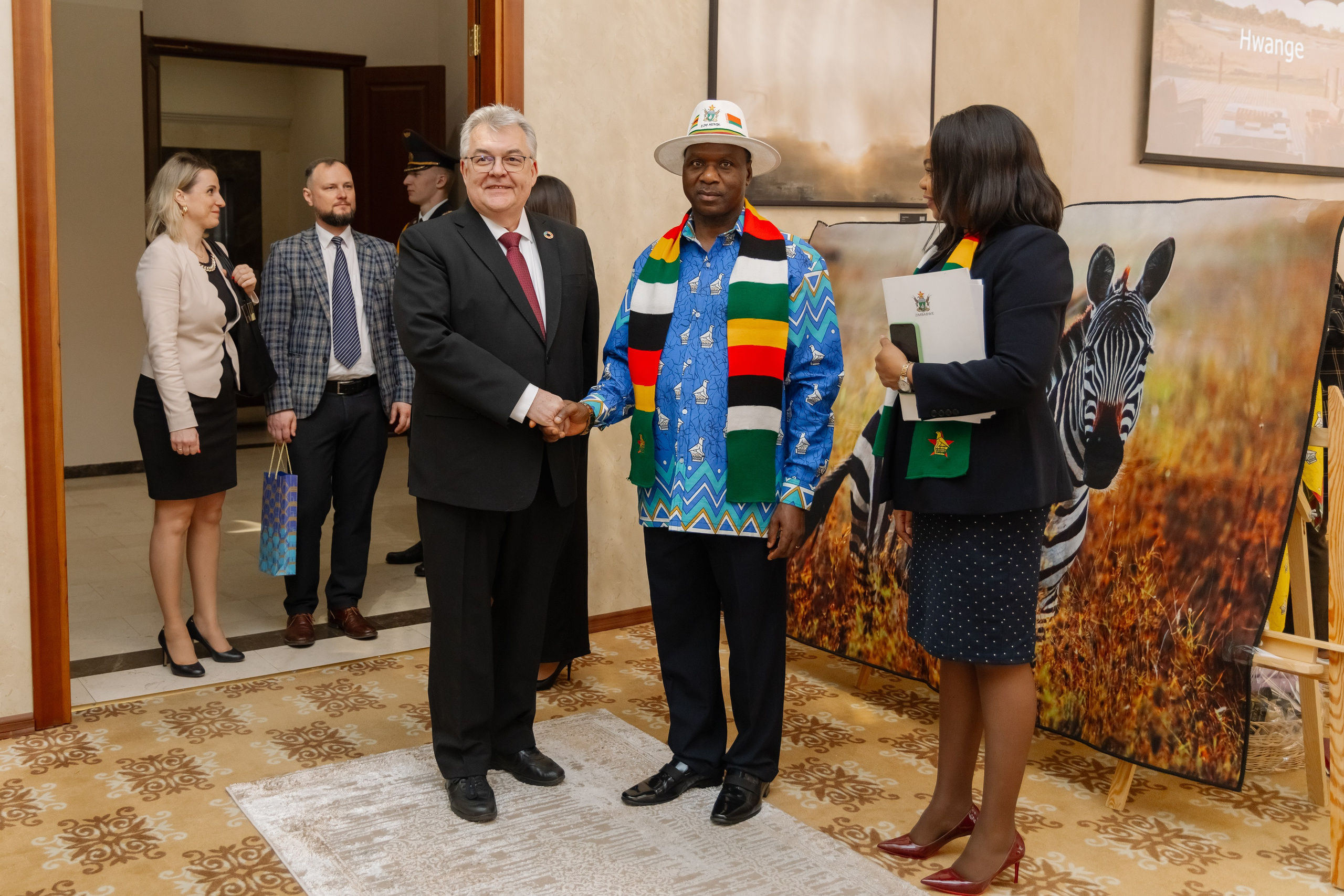 Фотосъемка делегации Посольства Зимбабве в Минске. Свадебный фотограф в Минске/Беларуси Сергей Спиридонов