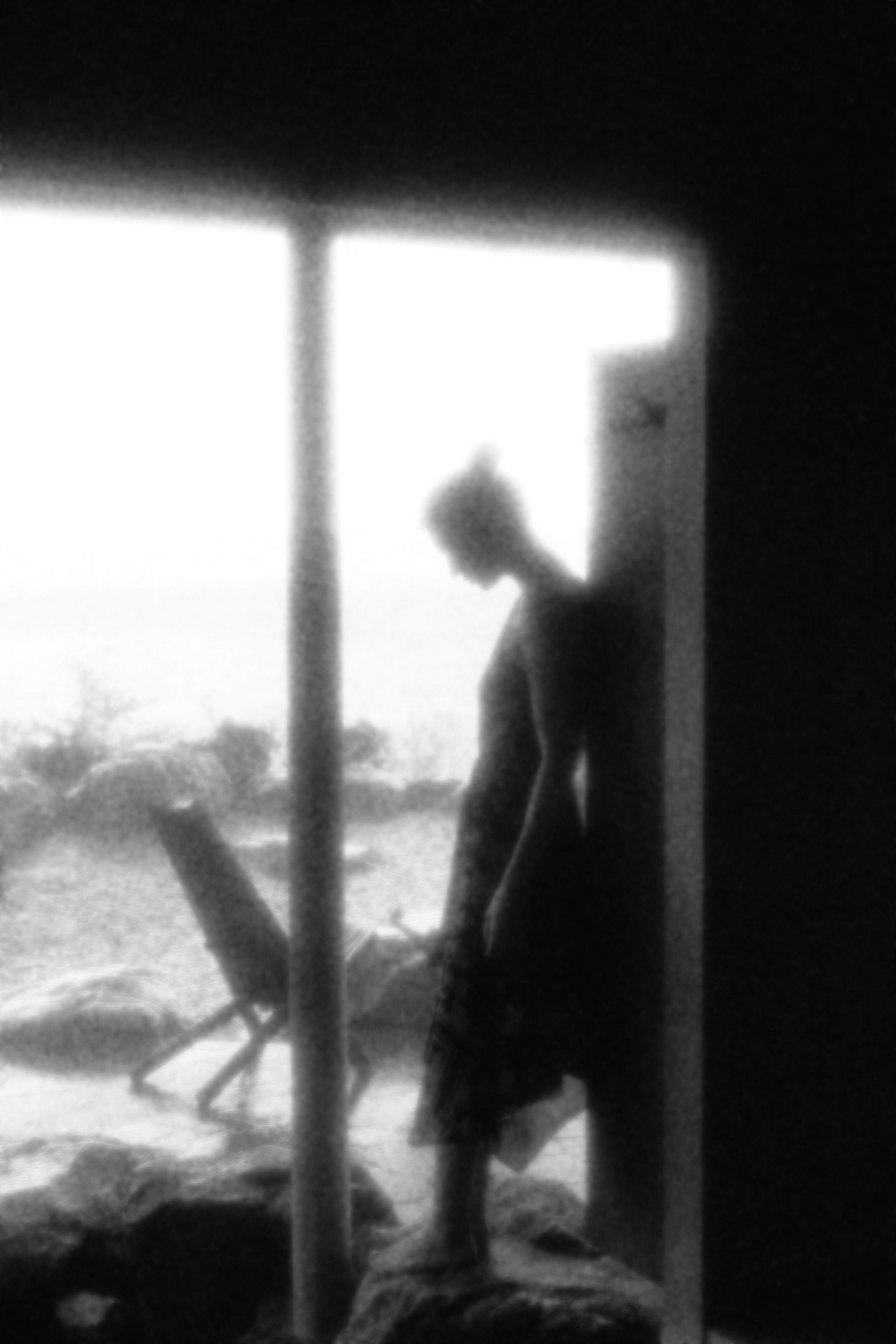 Raining in Japanese Garden. Fashion Photographer Oxana Chernomorets