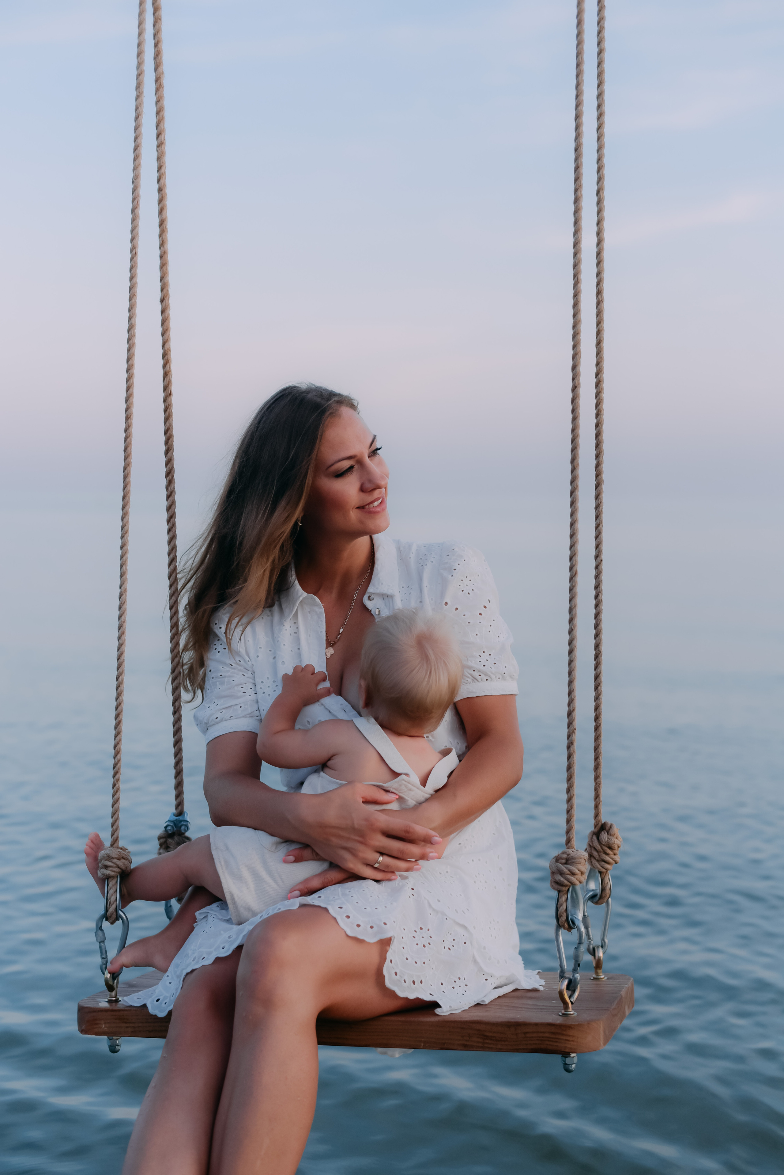 Семейная прогулка на рассвете. Детский и семейный фотограф выпускной альбом Приморско-Ахтарск