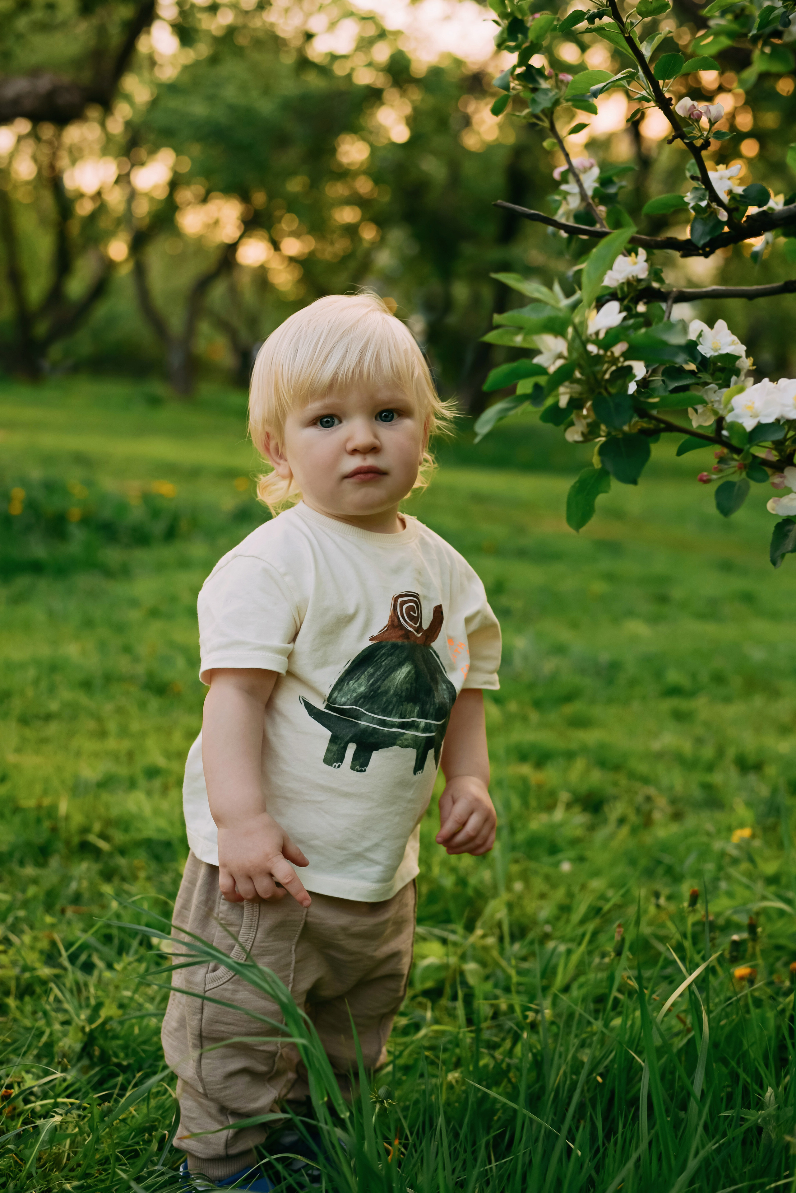Ирина с семьей в яблонях. Детский и семейный фотограф выпускной альбом Приморско-Ахтарск