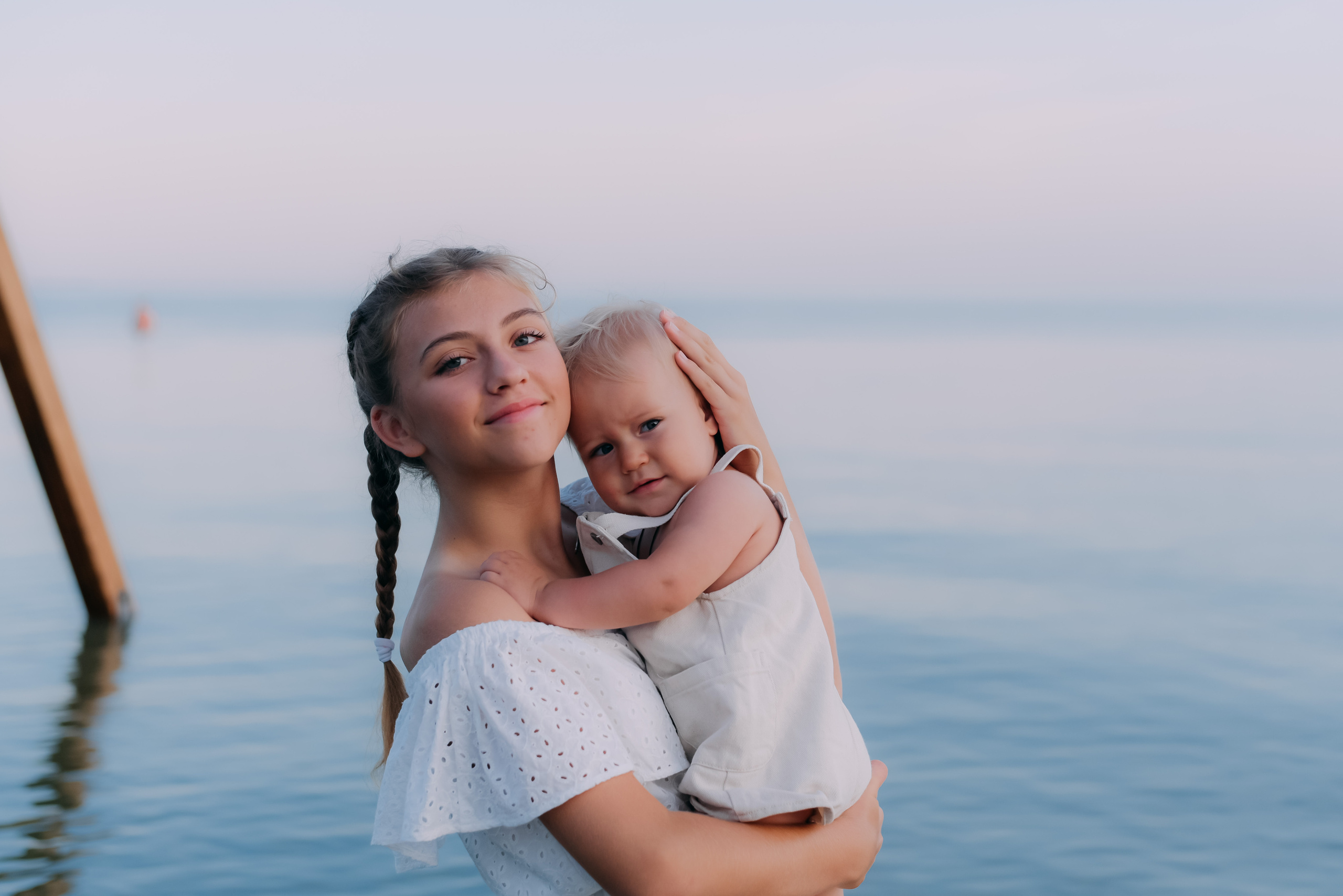 Семейная прогулка на рассвете. Детский и семейный фотограф выпускной альбом Приморско-Ахтарск