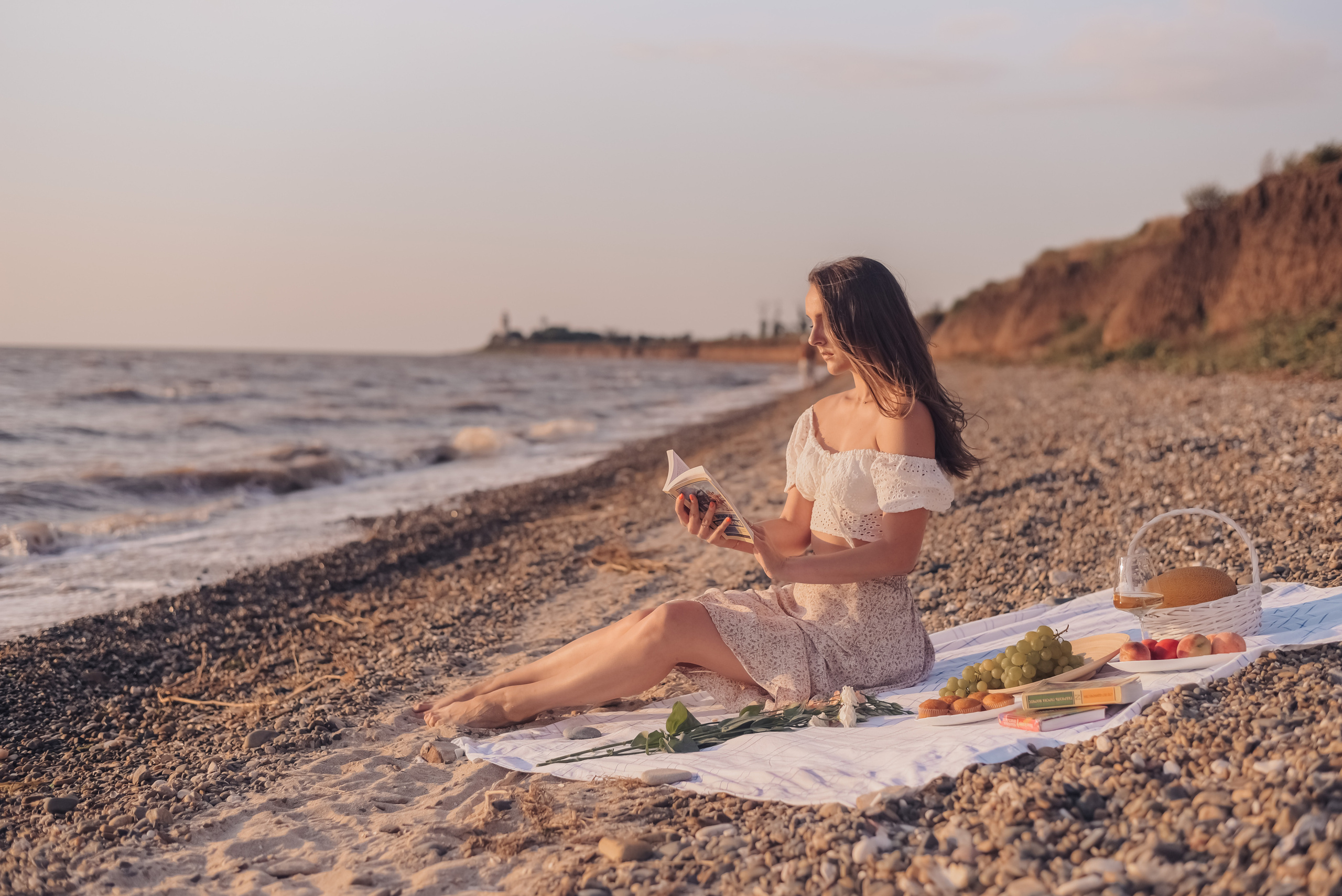 Пикник и прекрасная Лиза. Детский и семейный фотограф выпускной альбом Приморско-Ахтарск