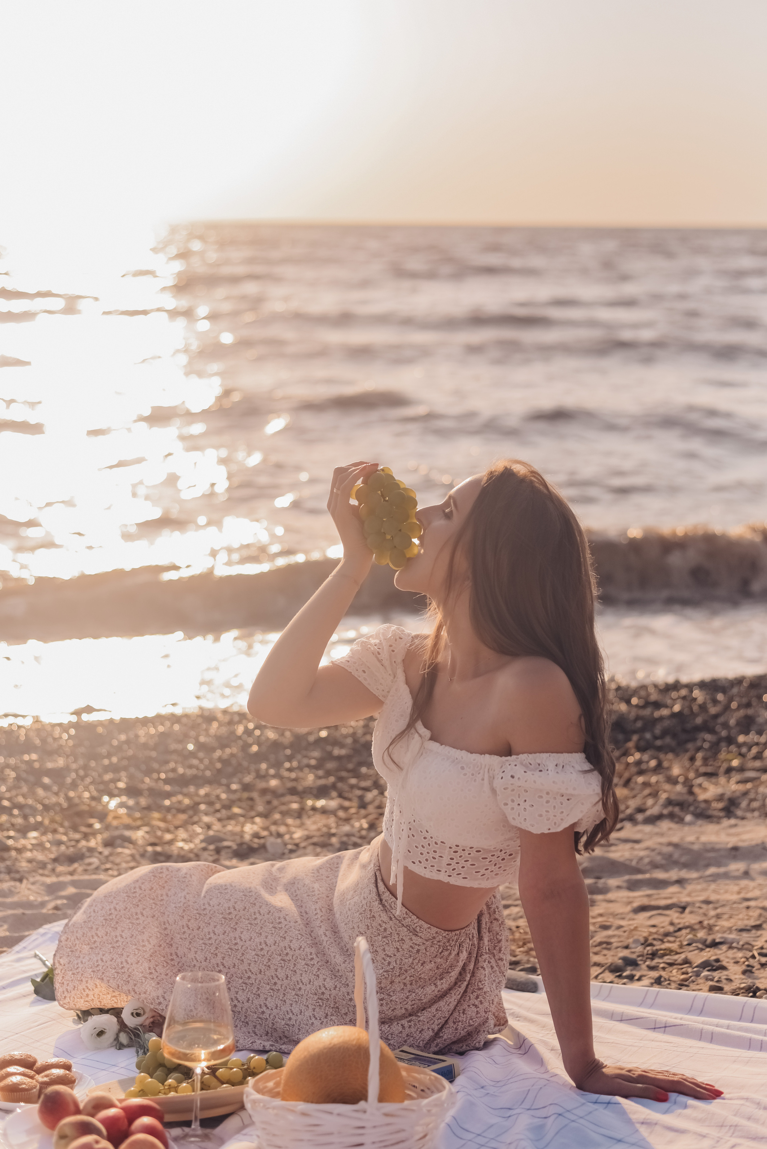 Пикник и прекрасная Лиза. Детский и семейный фотограф выпускной альбом Приморско-Ахтарск