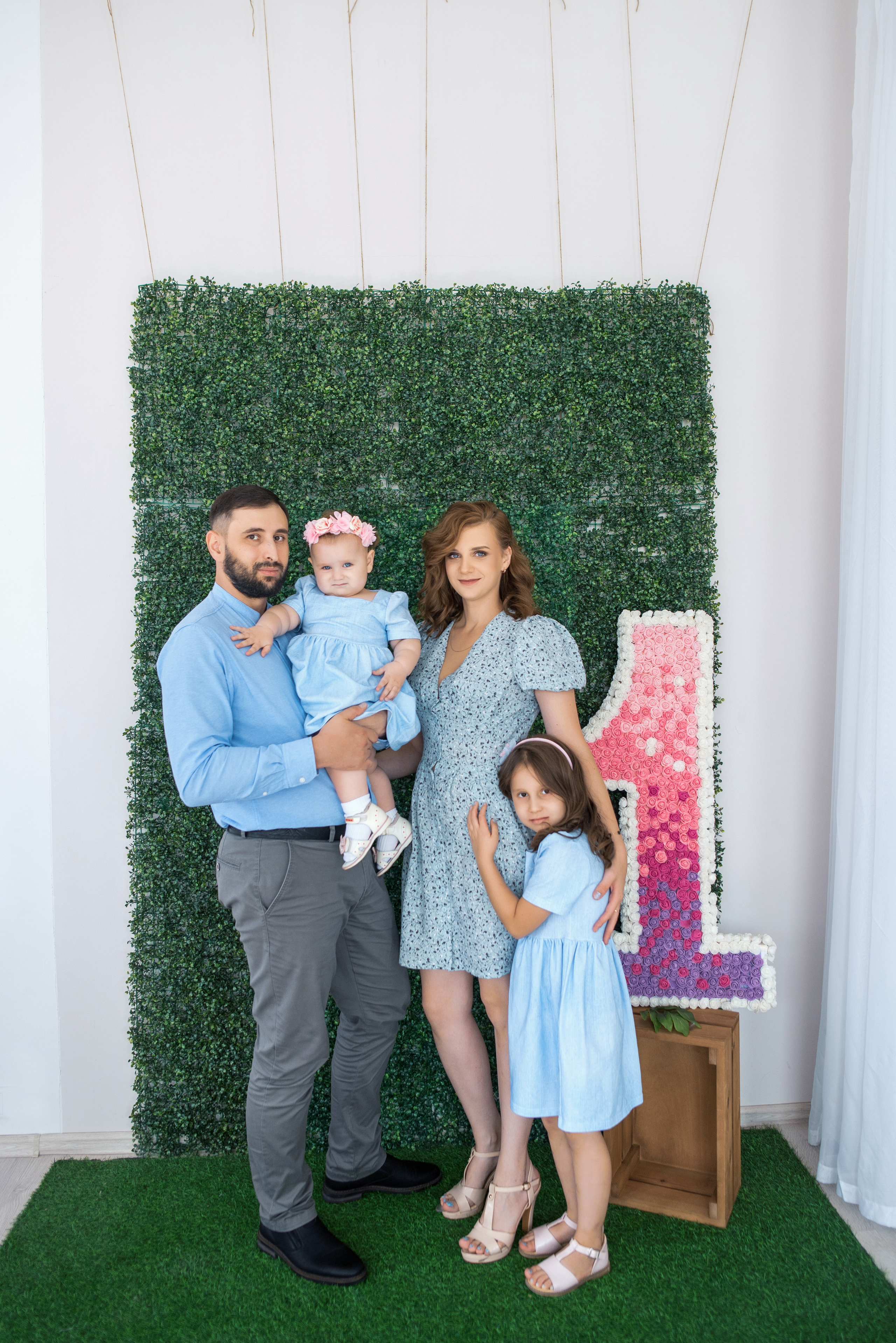 Маленькому счастью 1 годик. Детский и семейный фотограф выпускной альбом Приморско-Ахтарск