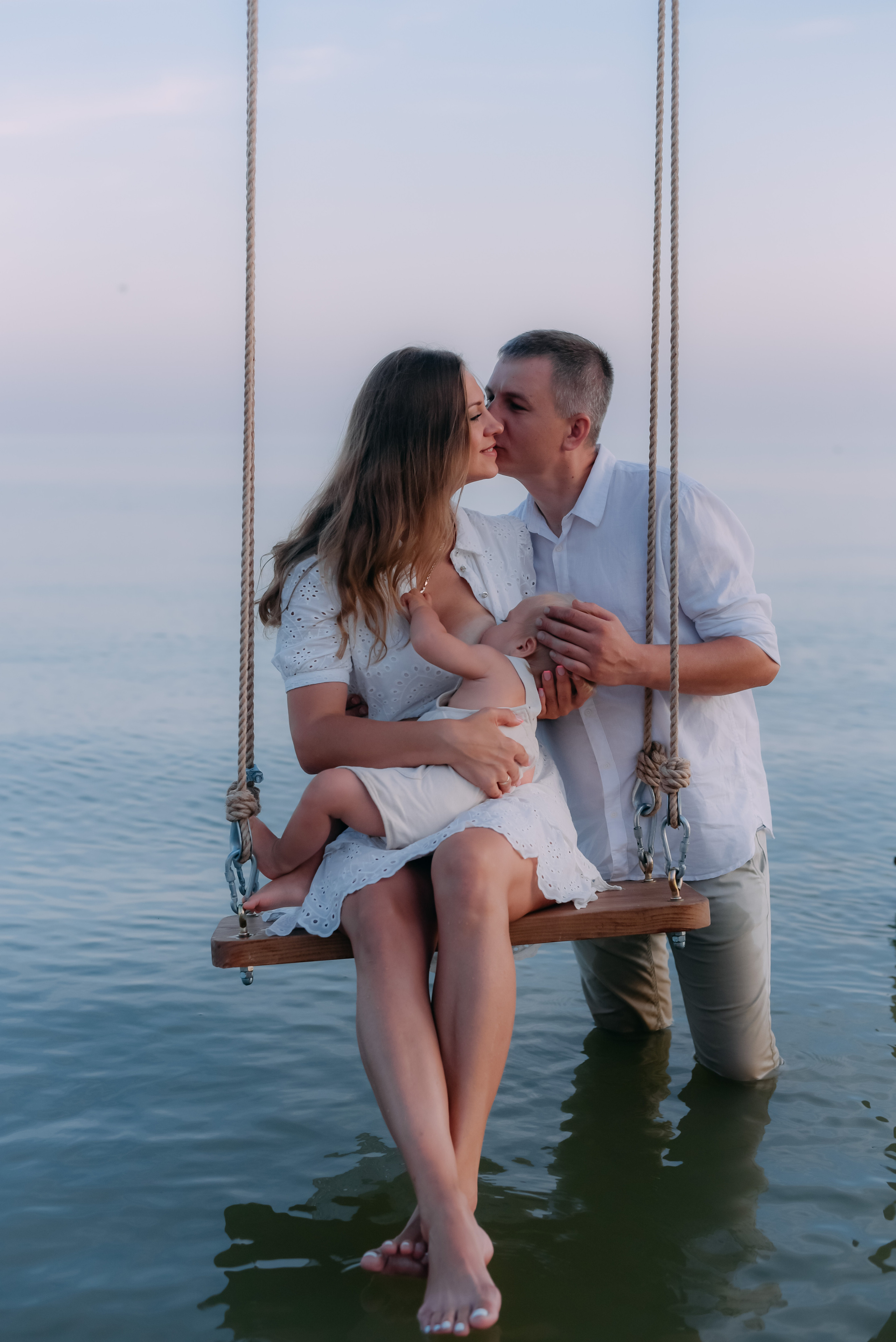 Семейная прогулка на рассвете. Детский и семейный фотограф выпускной альбом Приморско-Ахтарск