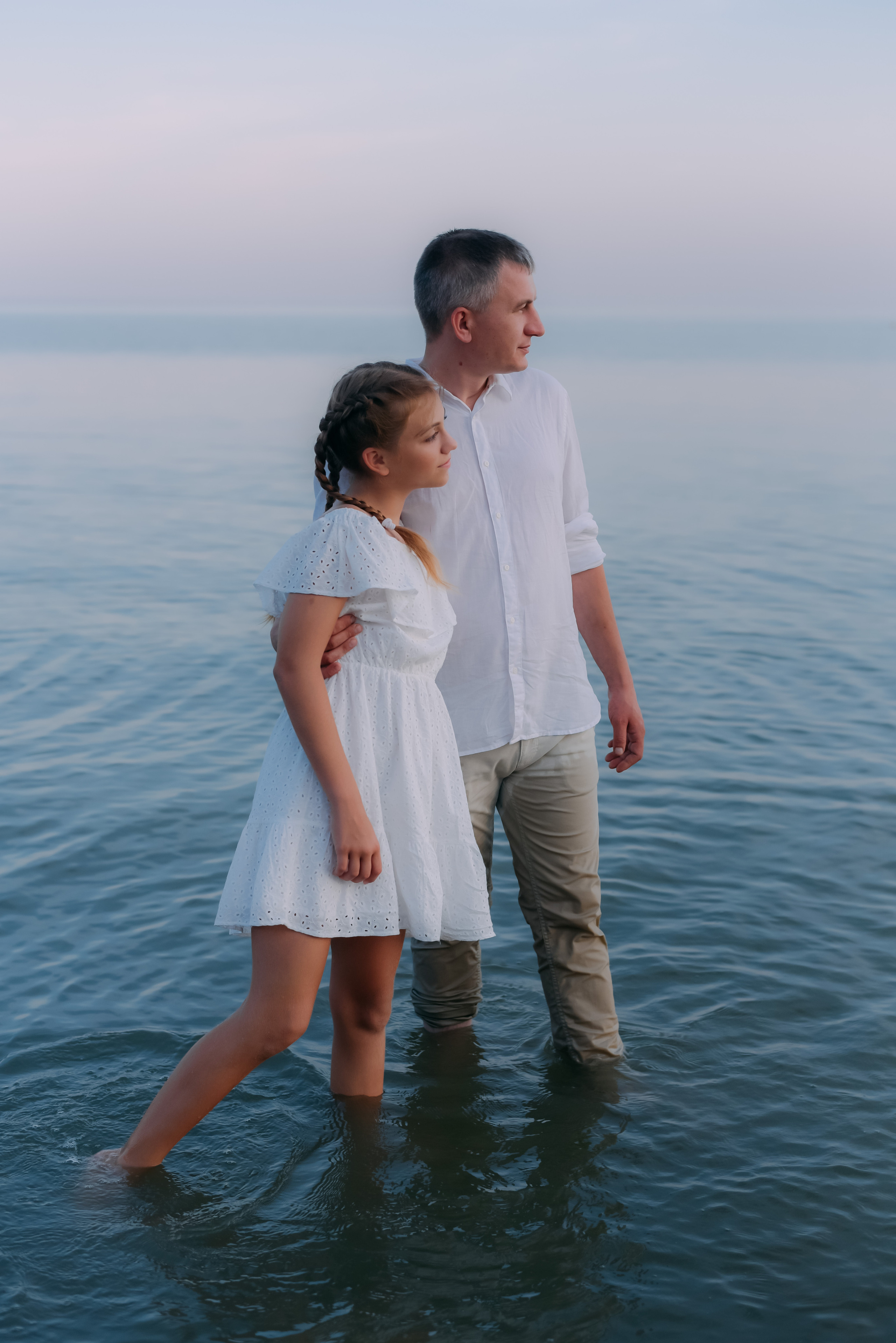 Семейная прогулка на рассвете. Детский и семейный фотограф выпускной альбом Приморско-Ахтарск