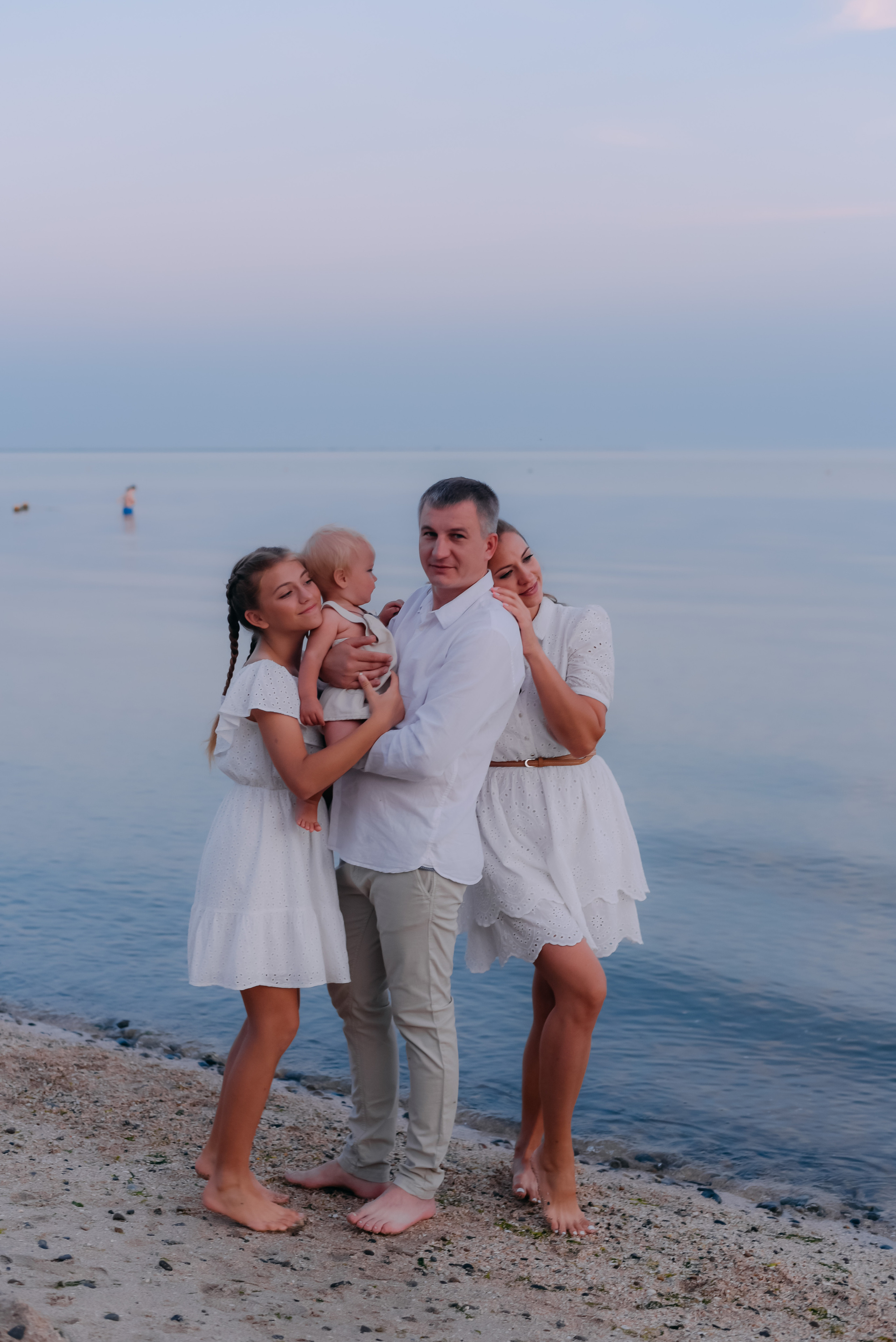 Семейная прогулка на рассвете. Детский и семейный фотограф выпускной альбом Приморско-Ахтарск