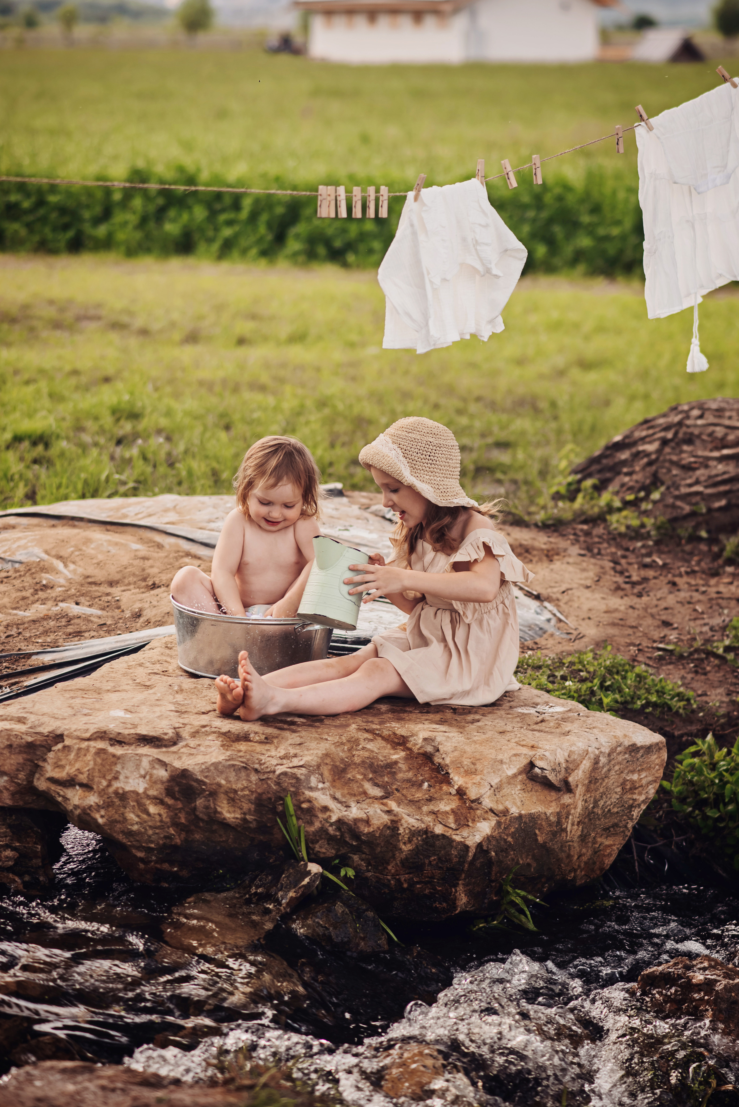Большая стирка. Детский и семейный фотограф выпускной альбом Приморско-Ахтарск