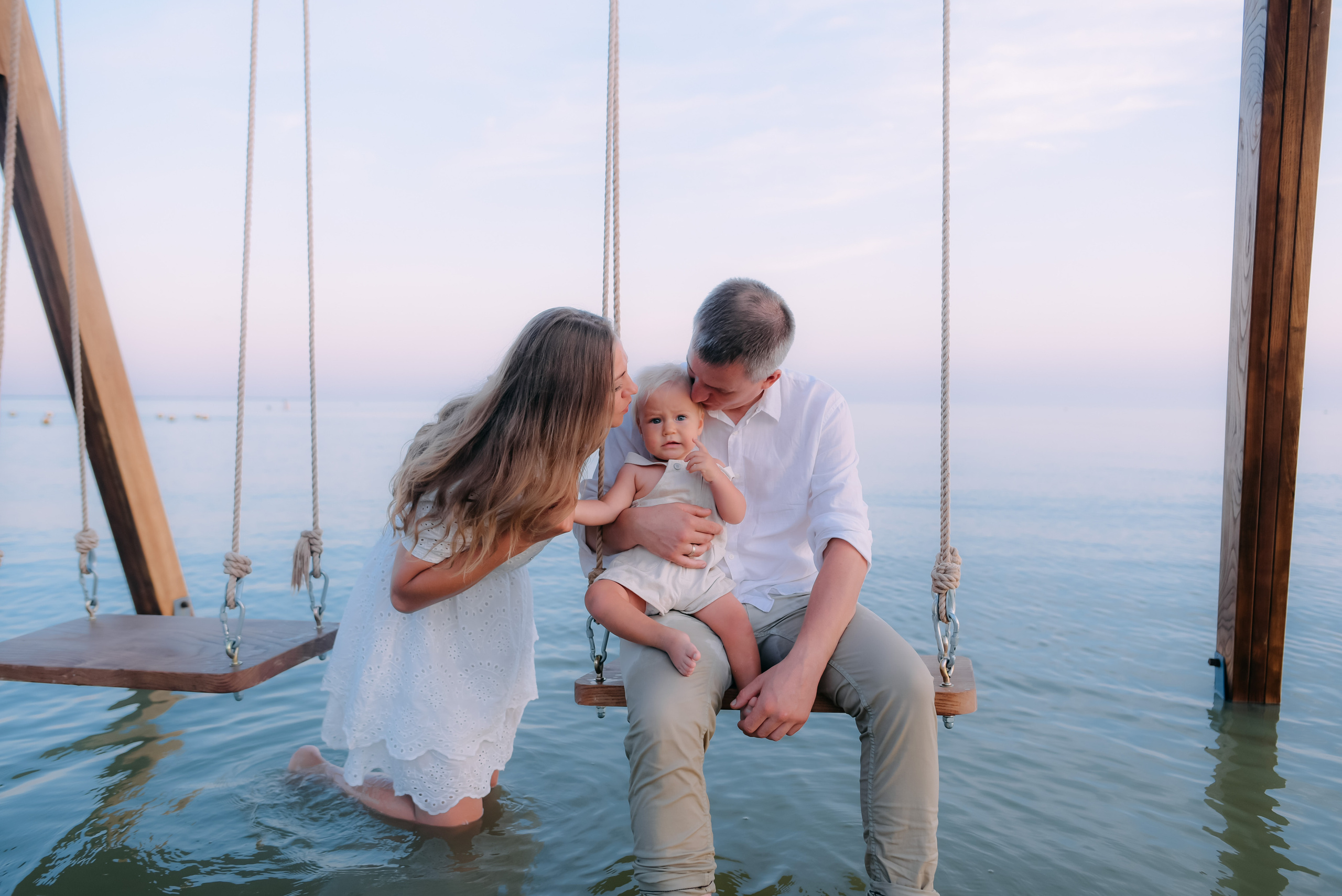 Семейная прогулка на рассвете. Детский и семейный фотограф выпускной альбом Приморско-Ахтарск