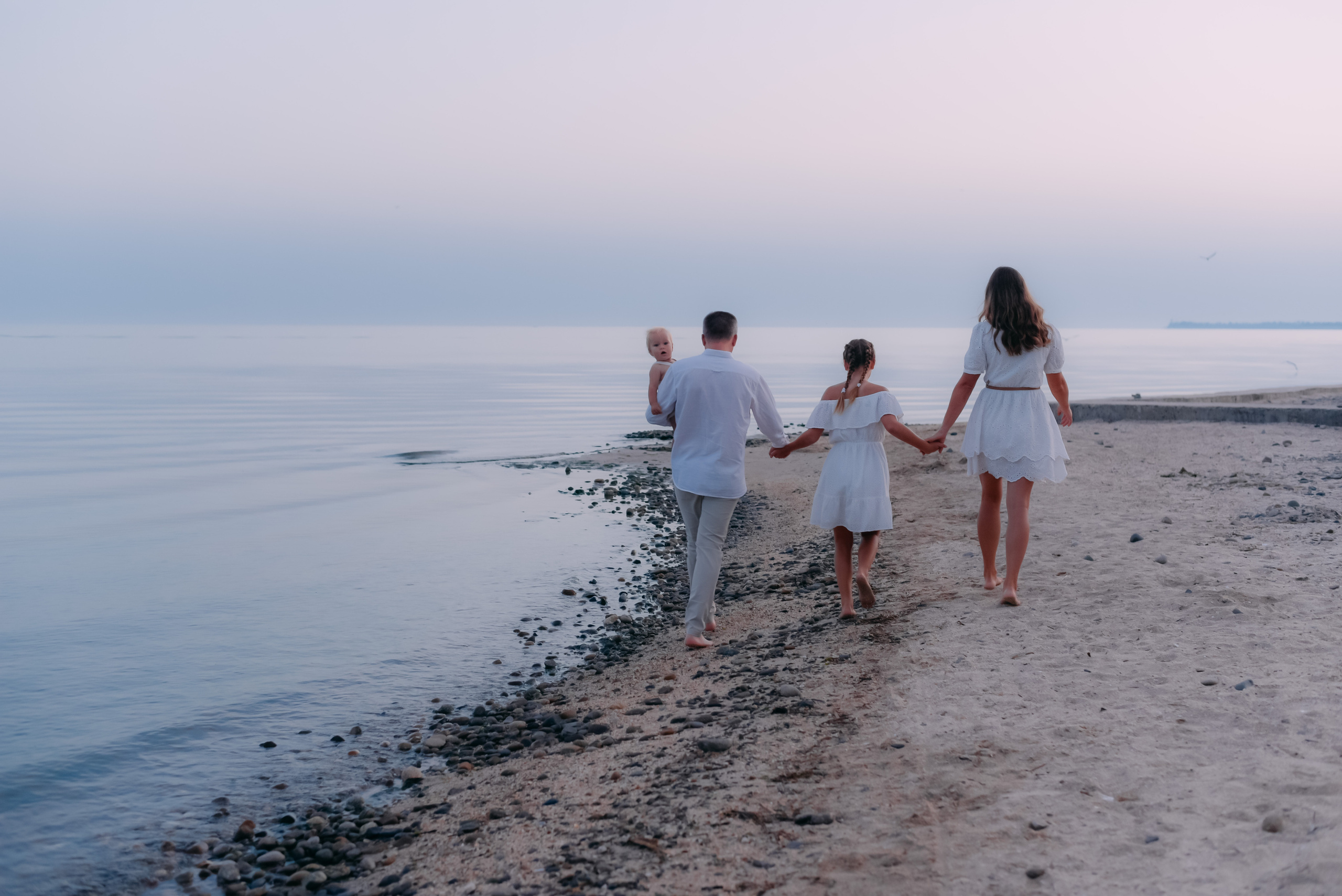 Семейная прогулка на рассвете. Детский и семейный фотограф выпускной альбом Приморско-Ахтарск