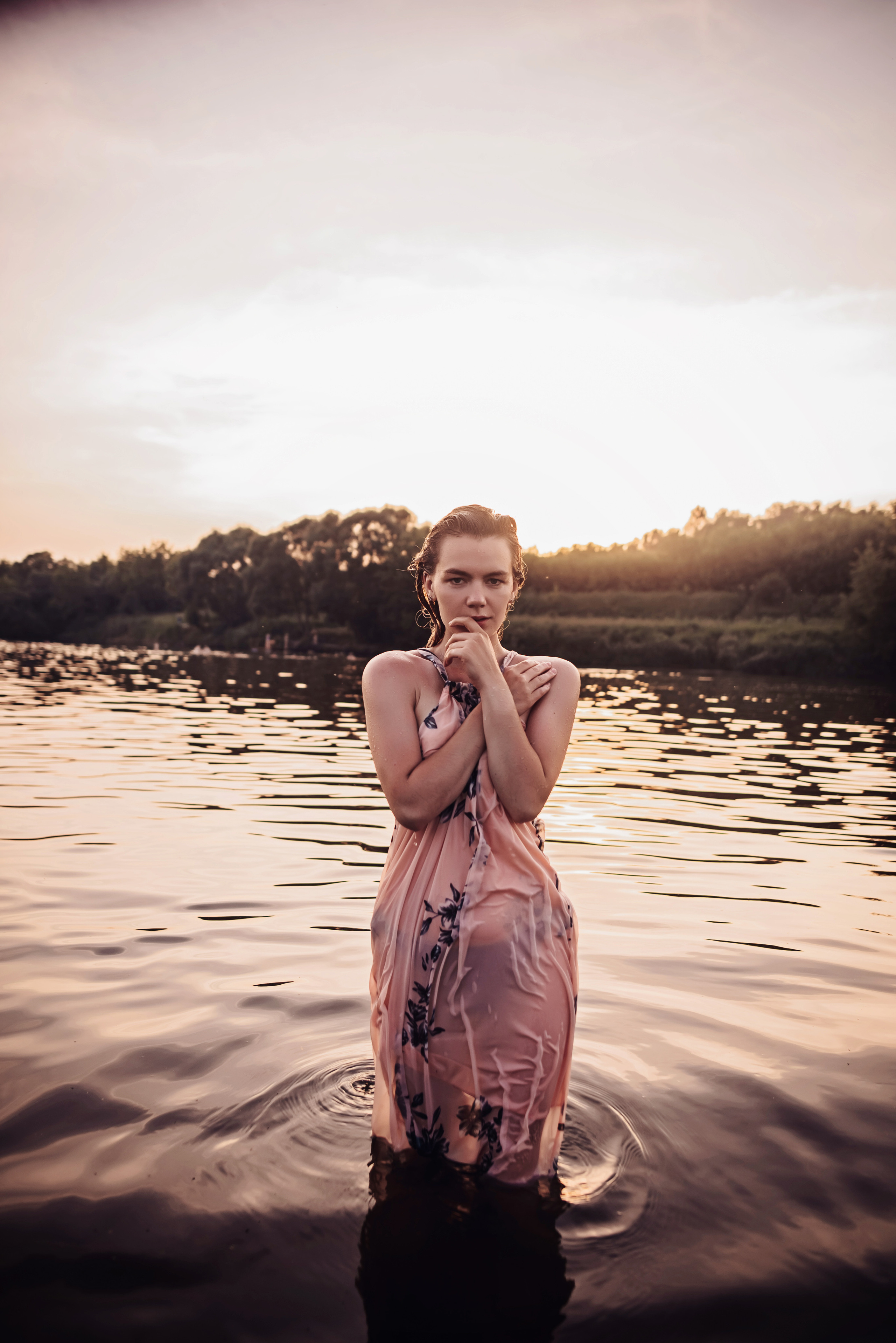 Виктория на закате. Детский и семейный фотограф выпускной альбом Приморско-Ахтарск