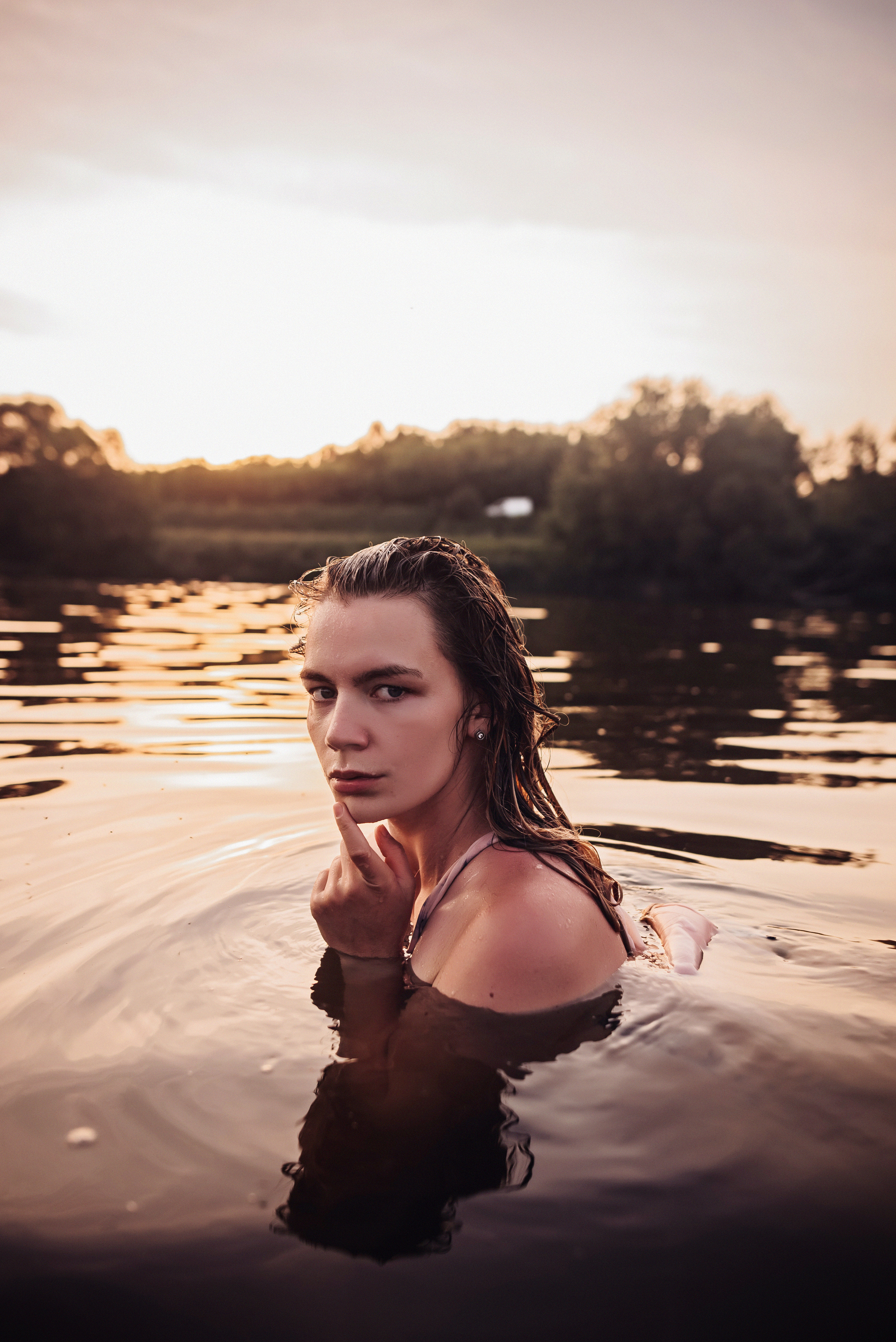 Виктория на закате. Детский и семейный фотограф выпускной альбом Приморско-Ахтарск