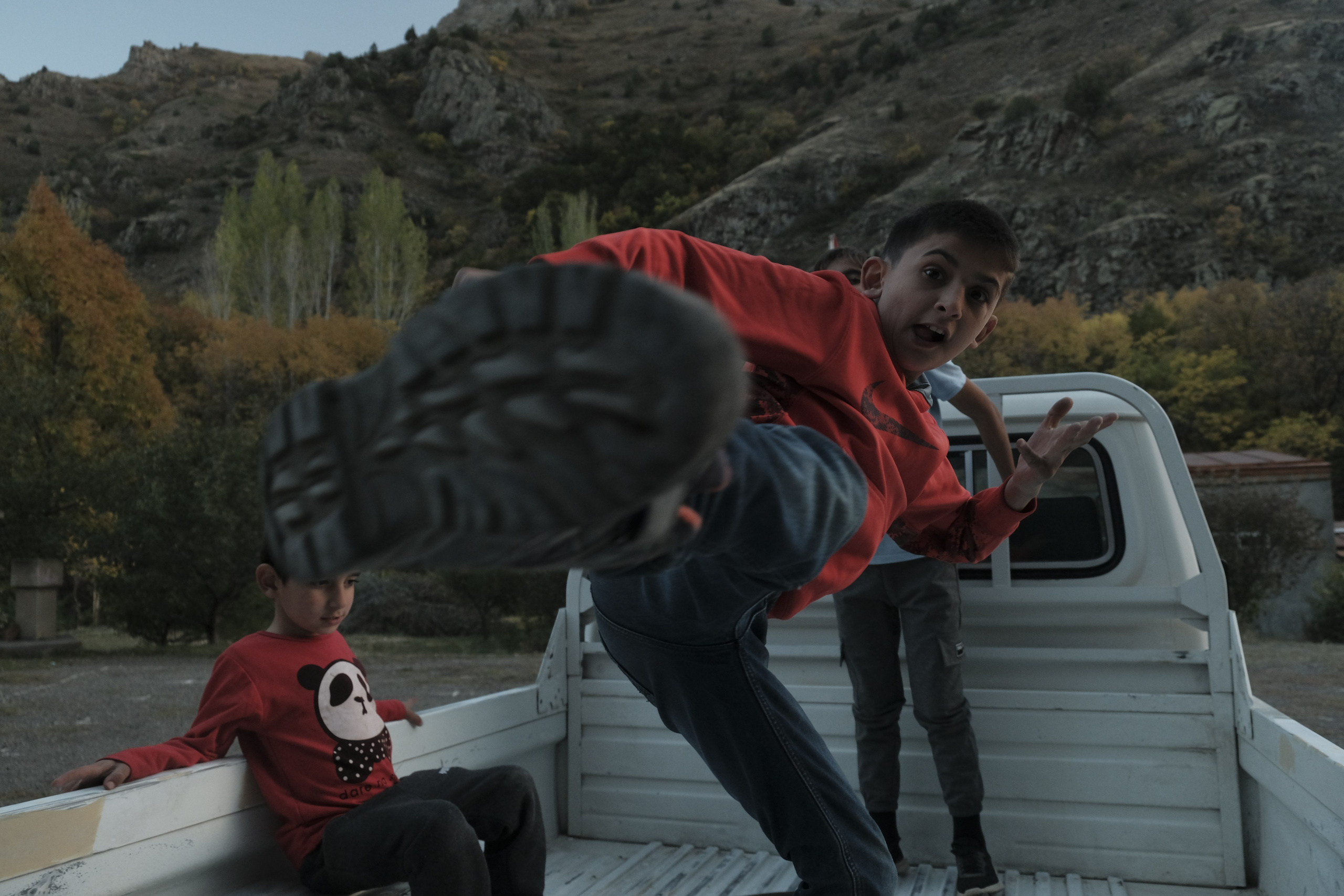 A camp for refugees from Nagorno-Karabakh. Kirillov Egor