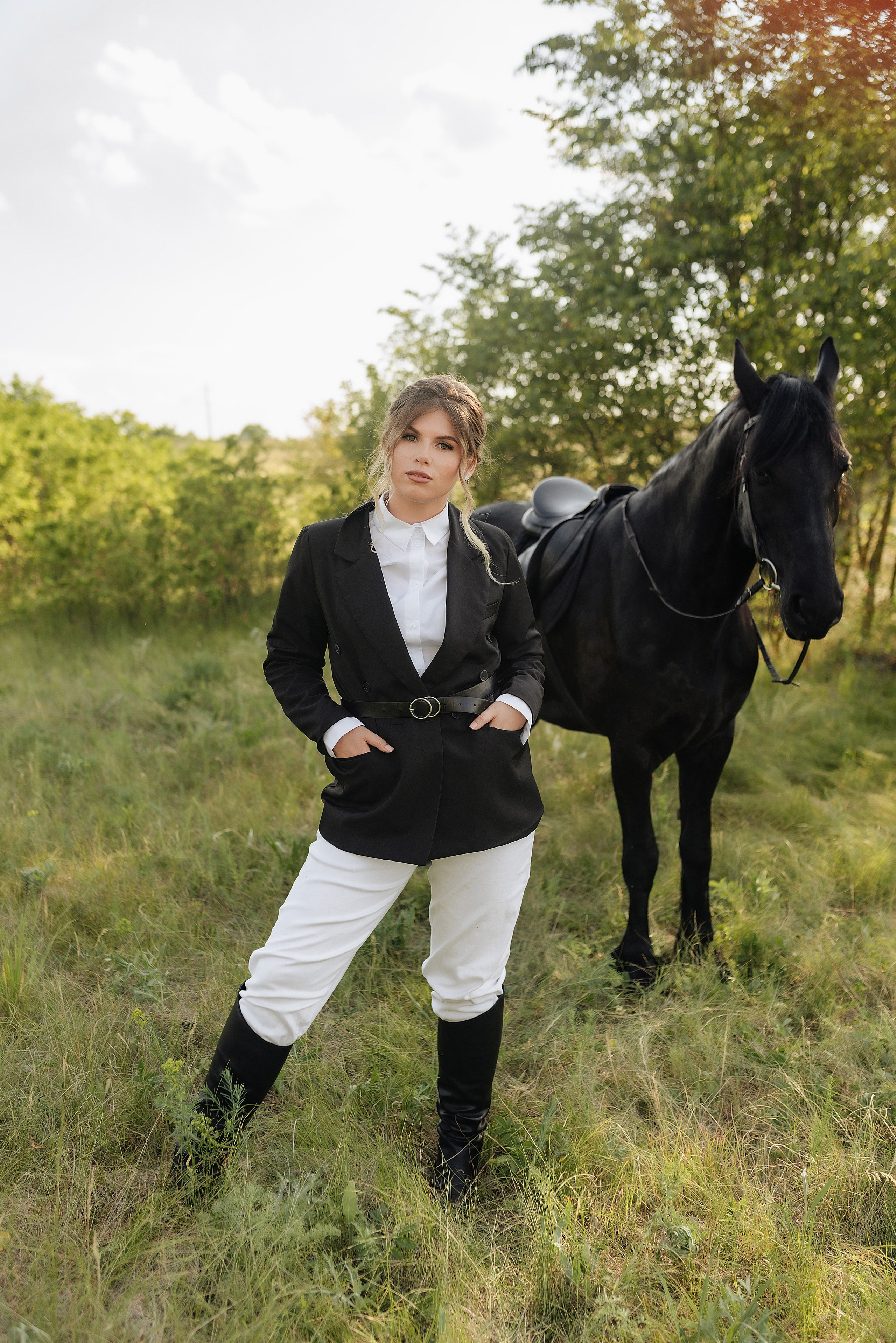 Валерия | Съемка в конном клубе Цальтан. Фотограф Карина Шмулёва. Воронеж и область