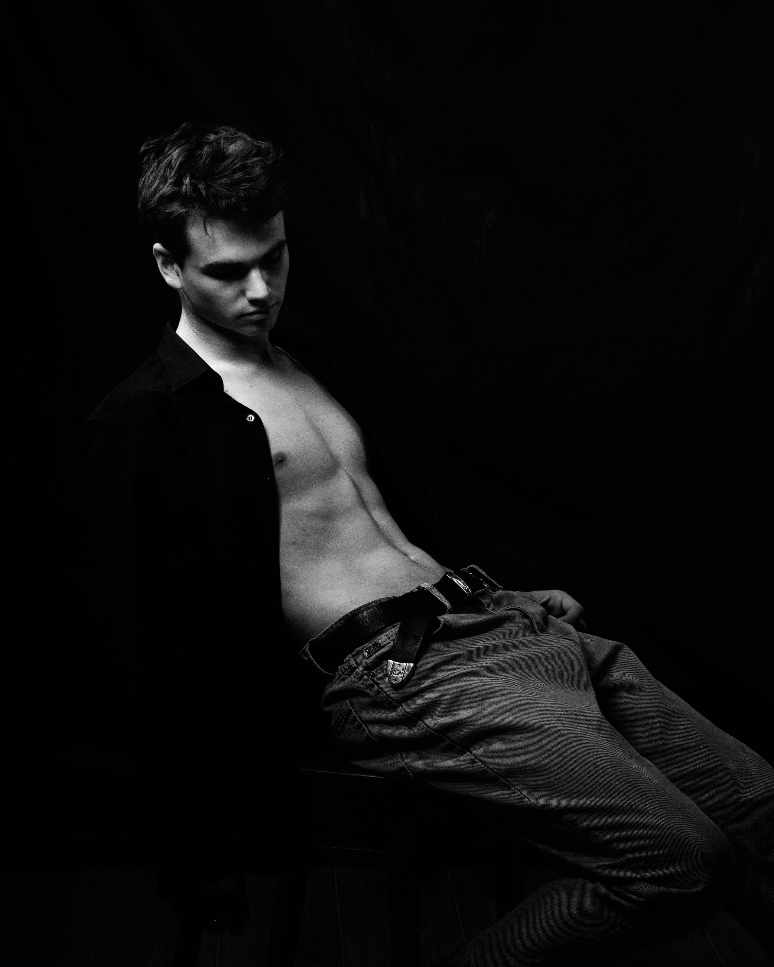 мужской портрет в студии модельные тесты москва