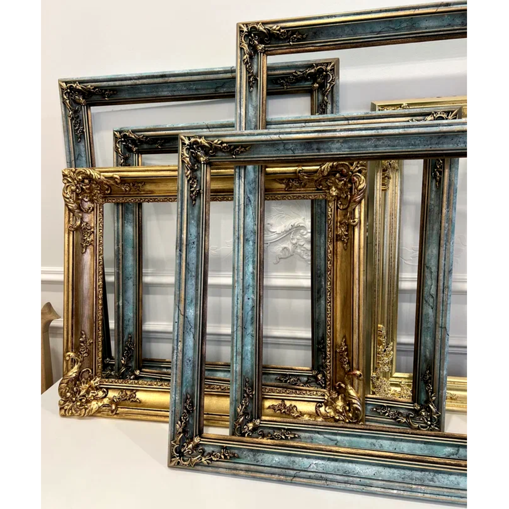 Рамы «Голубой мрамор». Купить premium art, интерьерные картины в интернет-магазине MONA