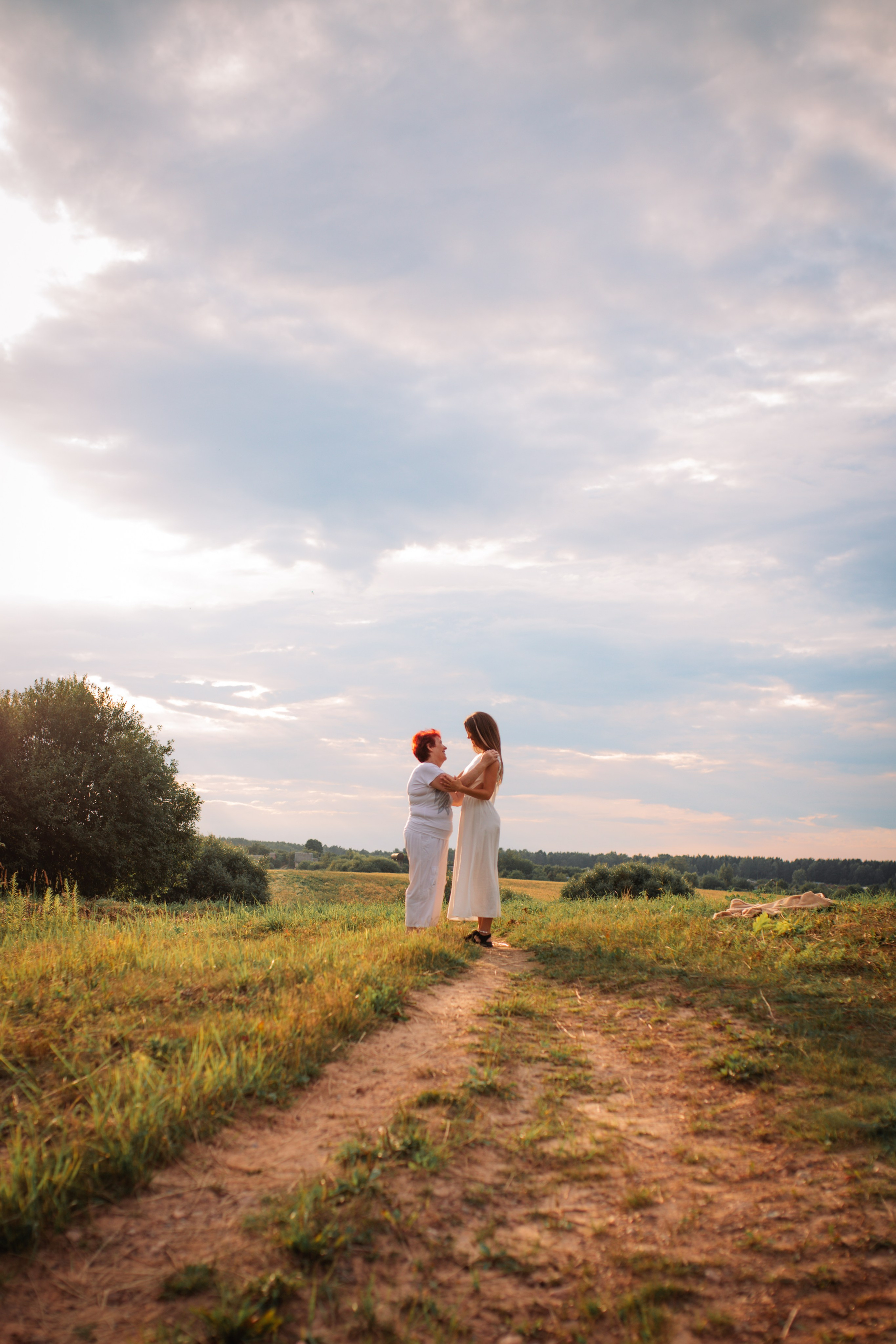 Катюша с семьёй